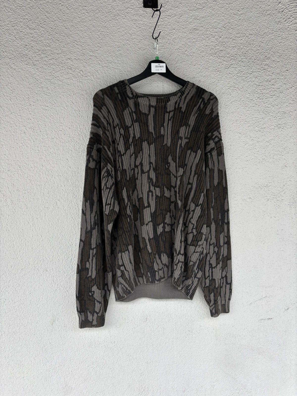 Supreme Supreme mossy oak cable knit crew Size US XL / EU 56 / 4 - 1 Thumbnail