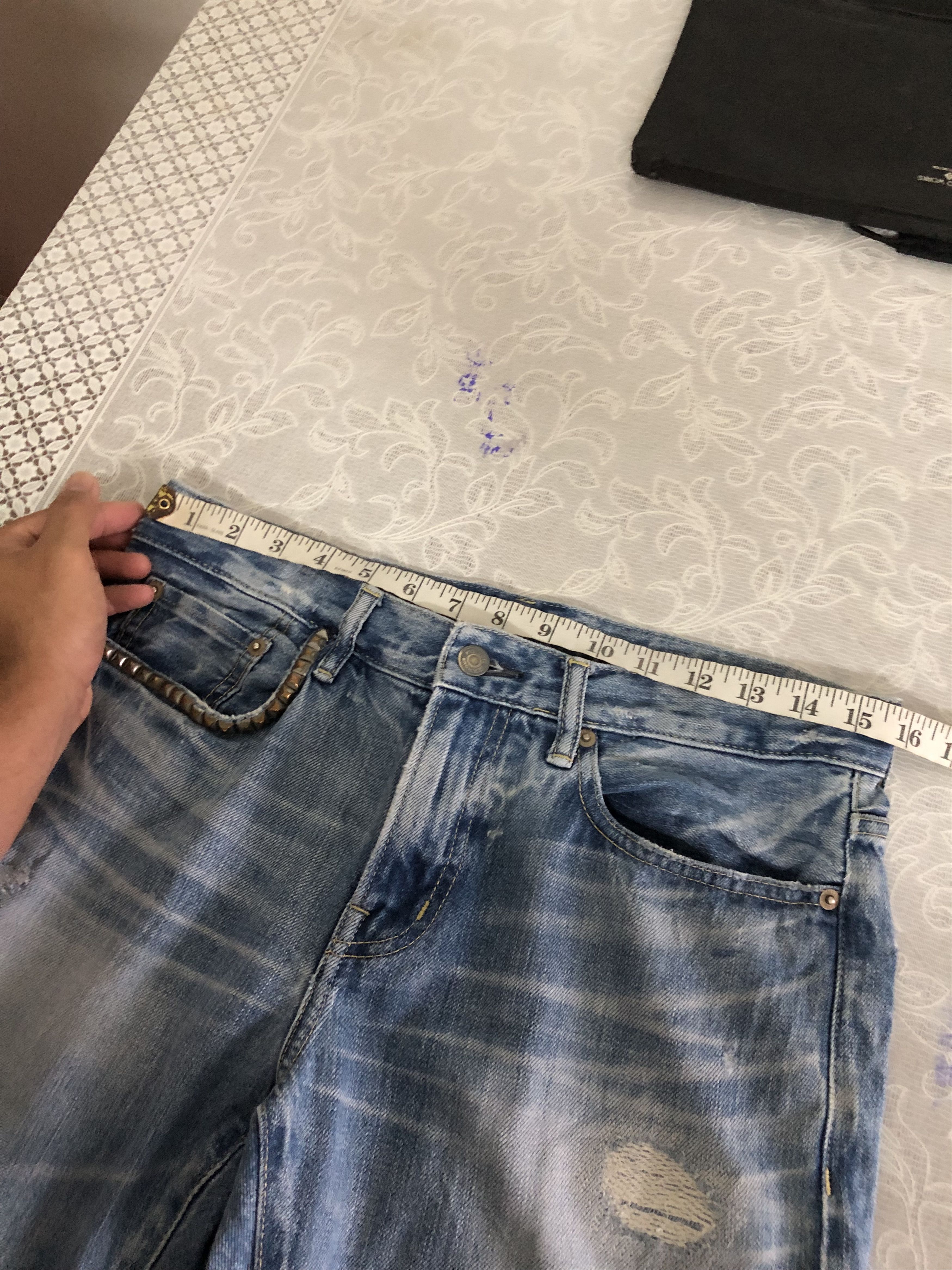 Hysteric Glamour Vintage Hysteric Glamour Selvedge Straight Cut Jeans Size US 30 / EU 46 - 14 Thumbnail