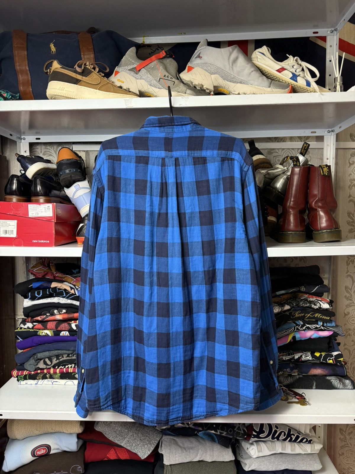 Flannel Vintage RALPH LAUREN Flanel Plaid Shirt USA Size US L / EU 52-54 / 3 - 2 Thumbnail