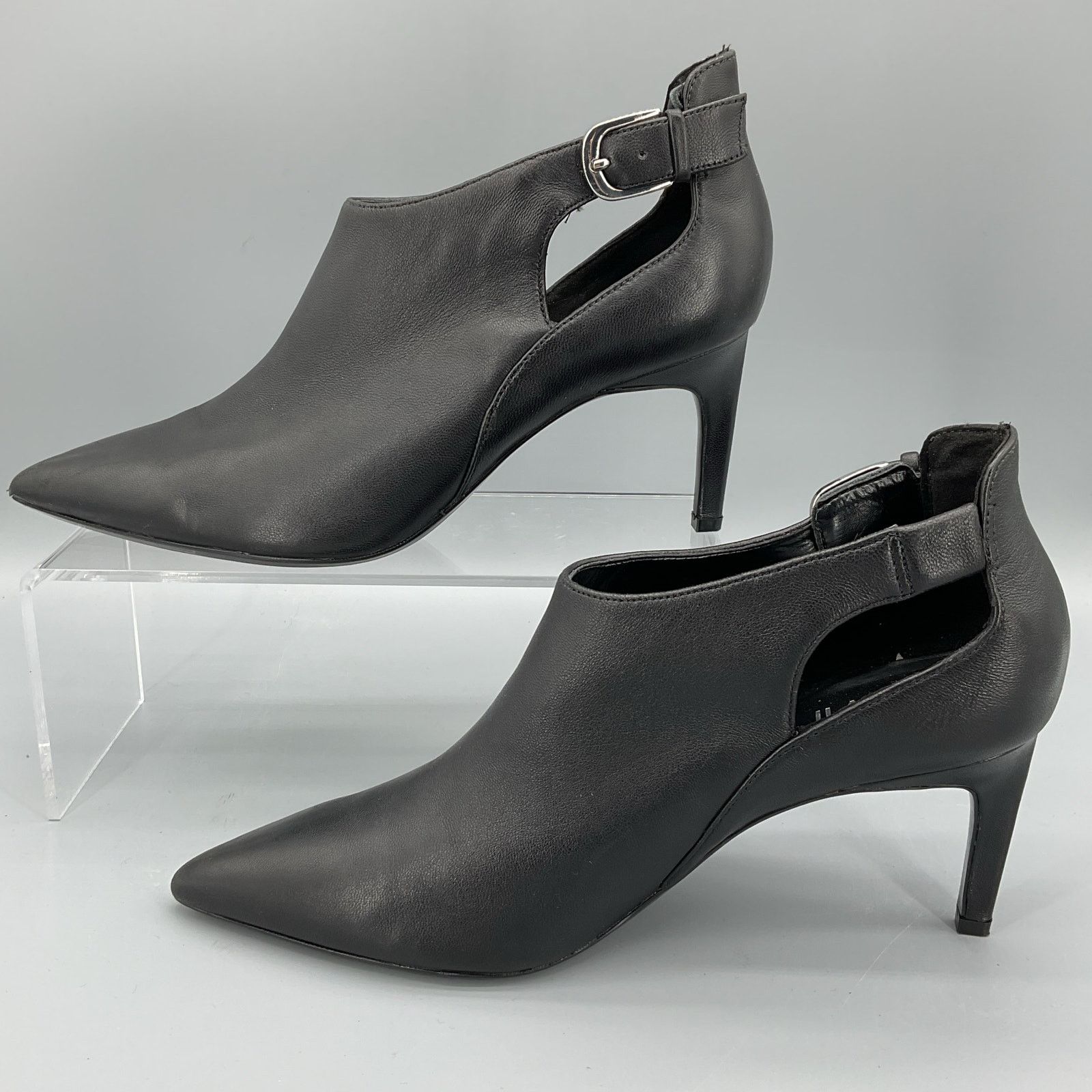 Calvin Klein Calvin Klein Women Shelby Buckle Booties Black Sz 9.5 Size US 9.5 / IT 39.5 - 2 Thumbnail
