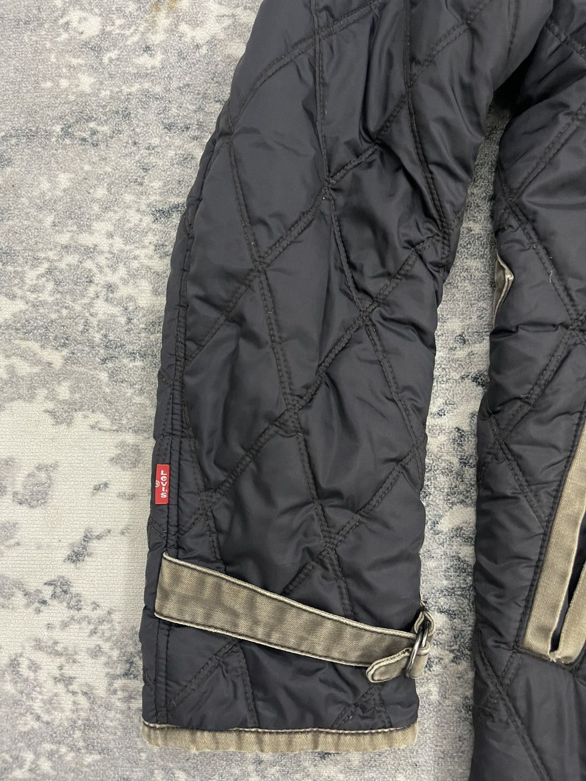 Levi's Levis Quilted Jacket Distressed Size US M / EU 48-50 / 2 - 3 Thumbnail
