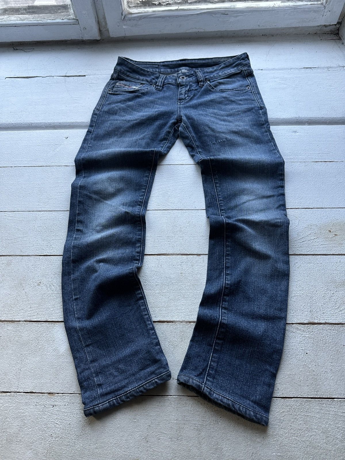 Diesel 🚨Gothic Diesel Regular Slim relax Flared Jeans Womens Size 30" / US 8 / IT 44 - 1 Thumbnail