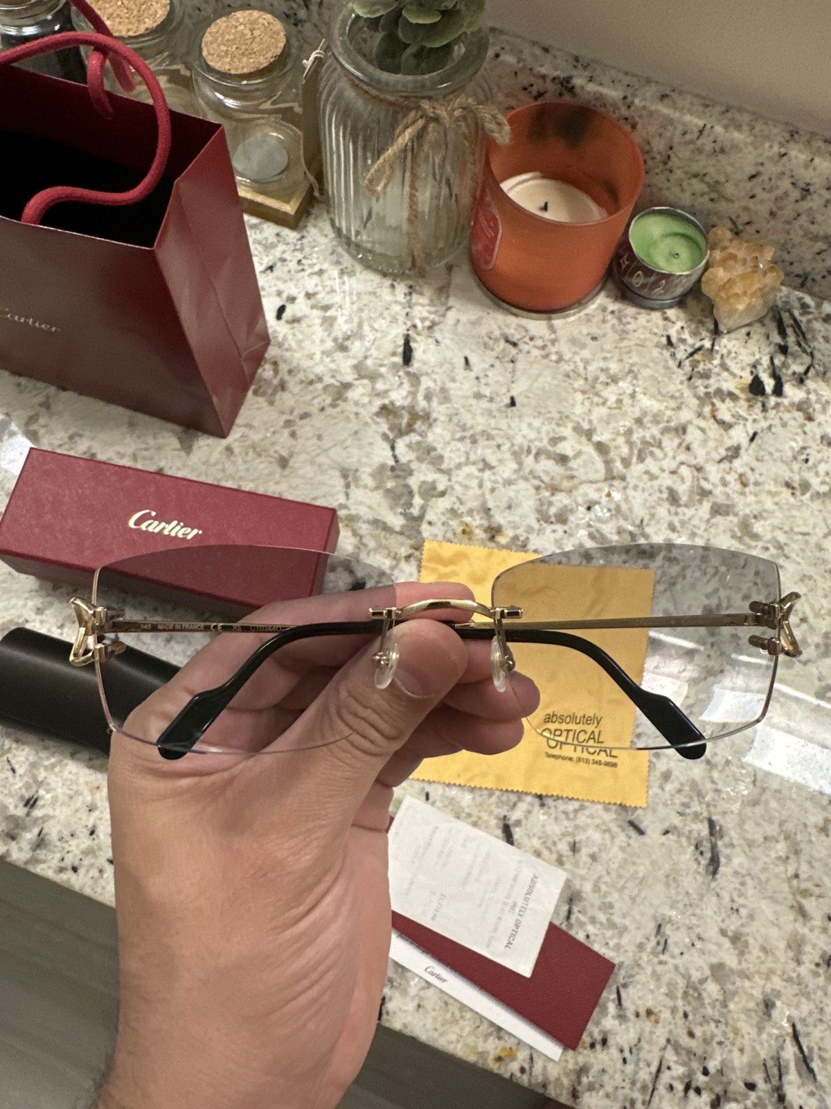 Cartier Cartier Signature C Gold & Black Gradient *Final Price Drop ...