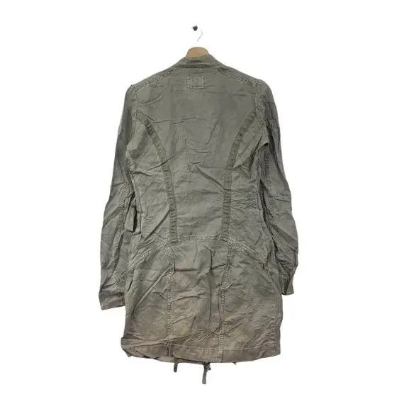 Diesel Vtg DIESEL PUNK TACTICAL Design Trench Coat Parka Jacket Size S / US 4 / IT 40 - 2 Thumbnail