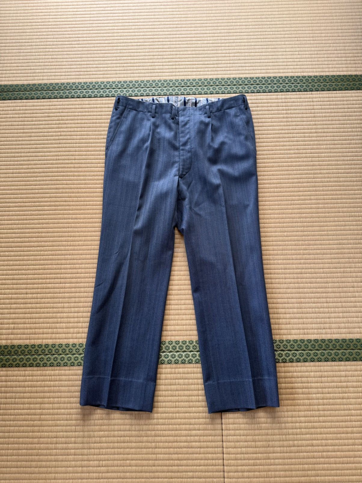 Other Spring&Autumn Vintage Winter Sky Blue Wool Set-Up Size 38R - 11 Thumbnail