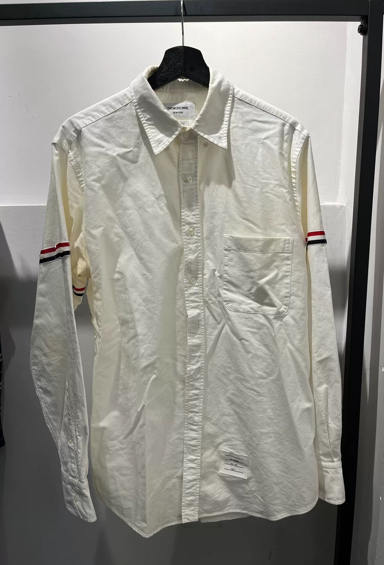 Thom Browne Thom Browne Striped Shirt xl Men Size US XL / EU 56 / 4 - 1 Thumbnail