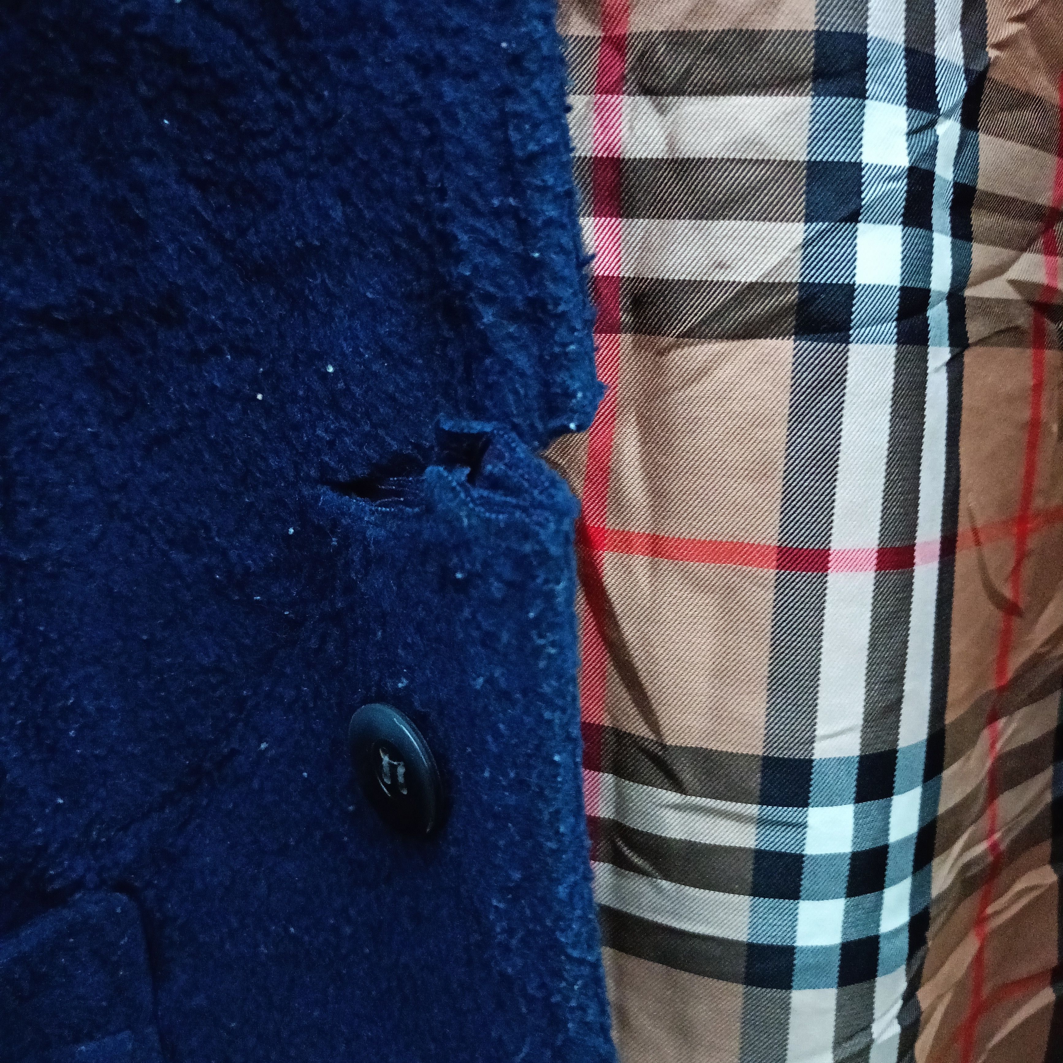 Burberry × Vintage Burberry fleece Jacket Size US L / EU 52-54 / 3 - 8 Thumbnail