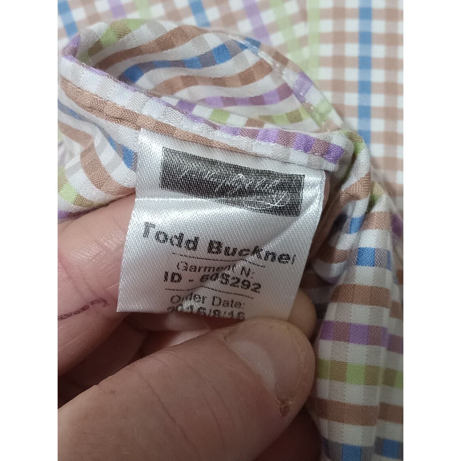 Johnston & Murphy Johnston & Murphy Shirt XL Todd Buckner Mens Button Up Plaid Size US XL / EU 56 / 4 - 5 Thumbnail