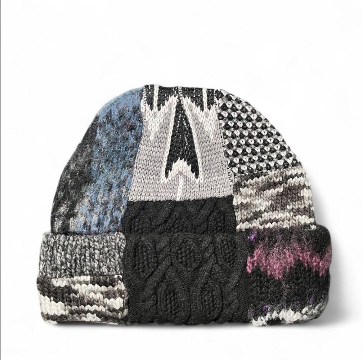 Supreme SS26 Supreme Patchwork Beanie - Black Size ONE SIZE - 2 Thumbnail