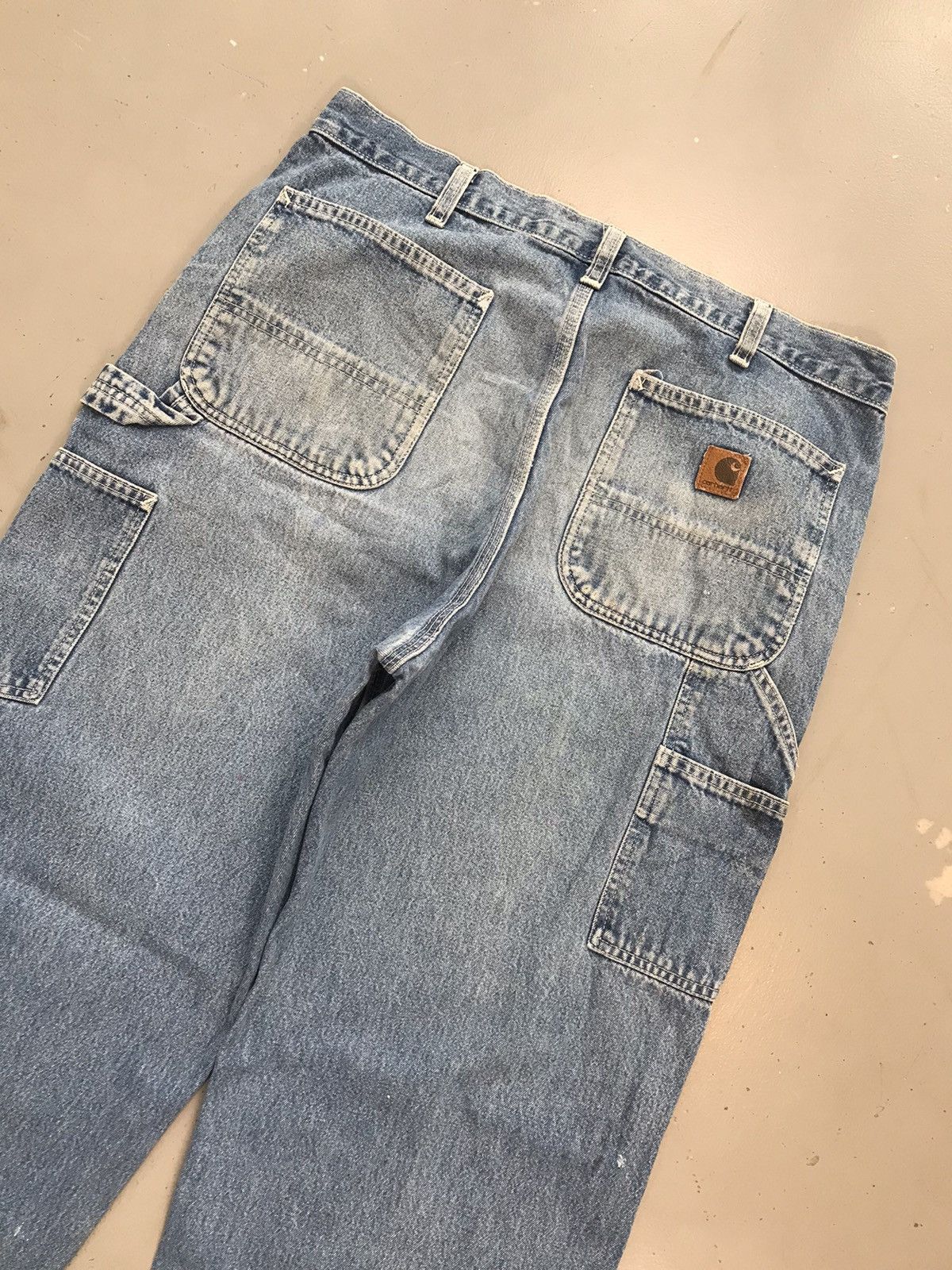 Carhartt × Vintage Vintage Carhartt carpenter straight fit denim Size US 36 / EU 52 - 7 Thumbnail