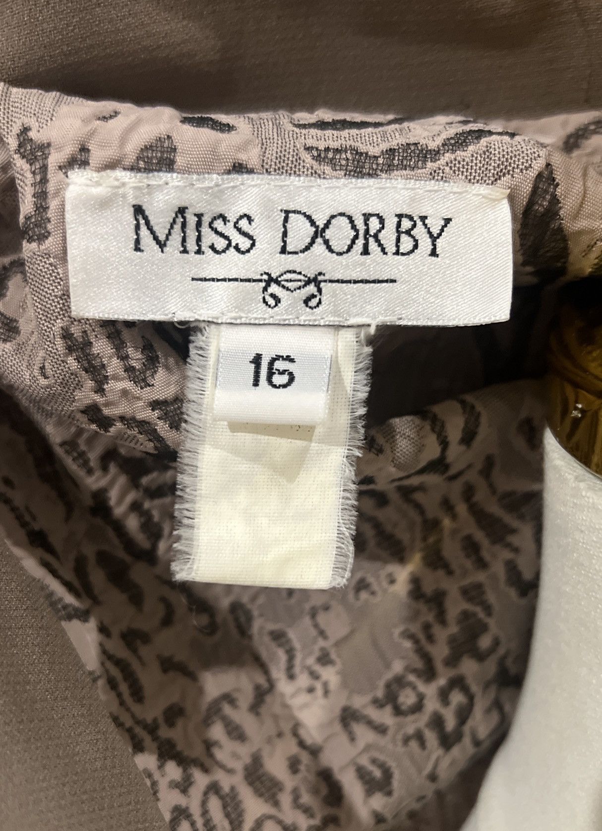 Other Vintage Miss Dorby Faux-Layered Blouse & Blazer Combo Size M / US 6-8 / IT 42-44 - 8 Thumbnail