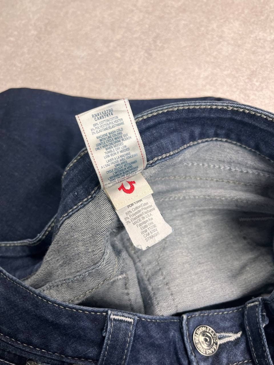 True Religion Vintage True Religion Straight Baggy Jeans Y2K 28 Size US 28 / EU 44 - 9 Thumbnail