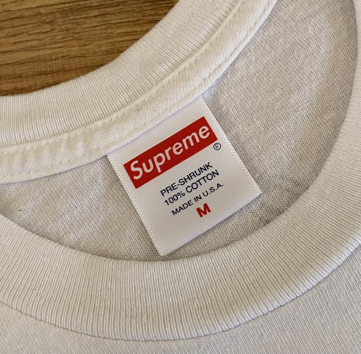 Supreme Supreme L/S Tee White x Streetwear Size US M / EU 48-50 / 2 - 3 Thumbnail