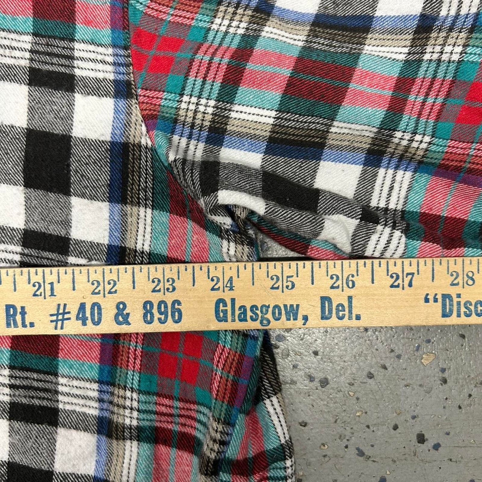 Other VTG Red/Green and black plaid button-up shirt Size US XXL / EU 58 / 5 - 4 Thumbnail