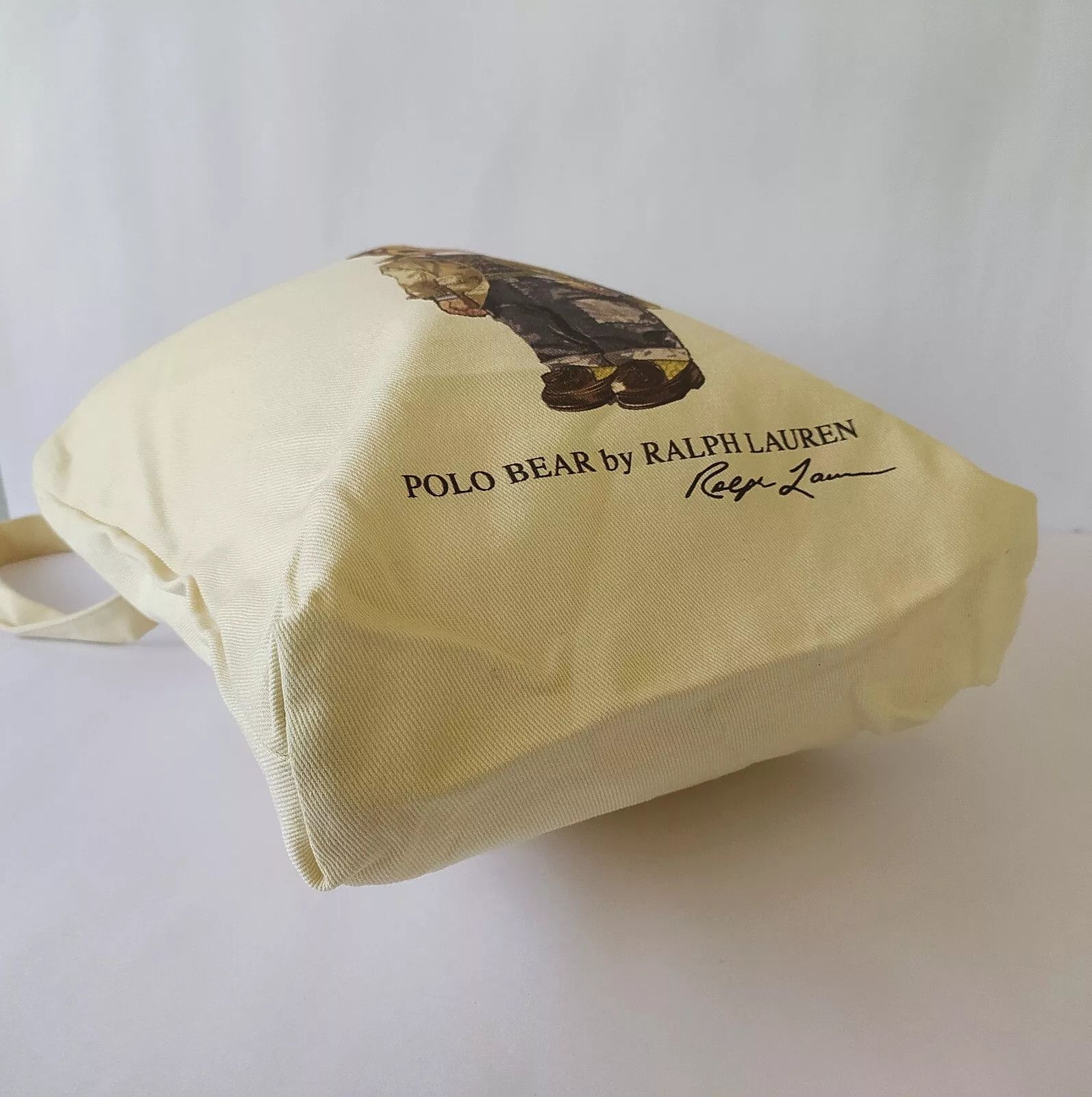 Polo Ralph Lauren Polo Ralph Lauren Polo Bear Cotton Canvas Tote Bag IFD 8001 Size ONE SIZE - 6 Thumbnail