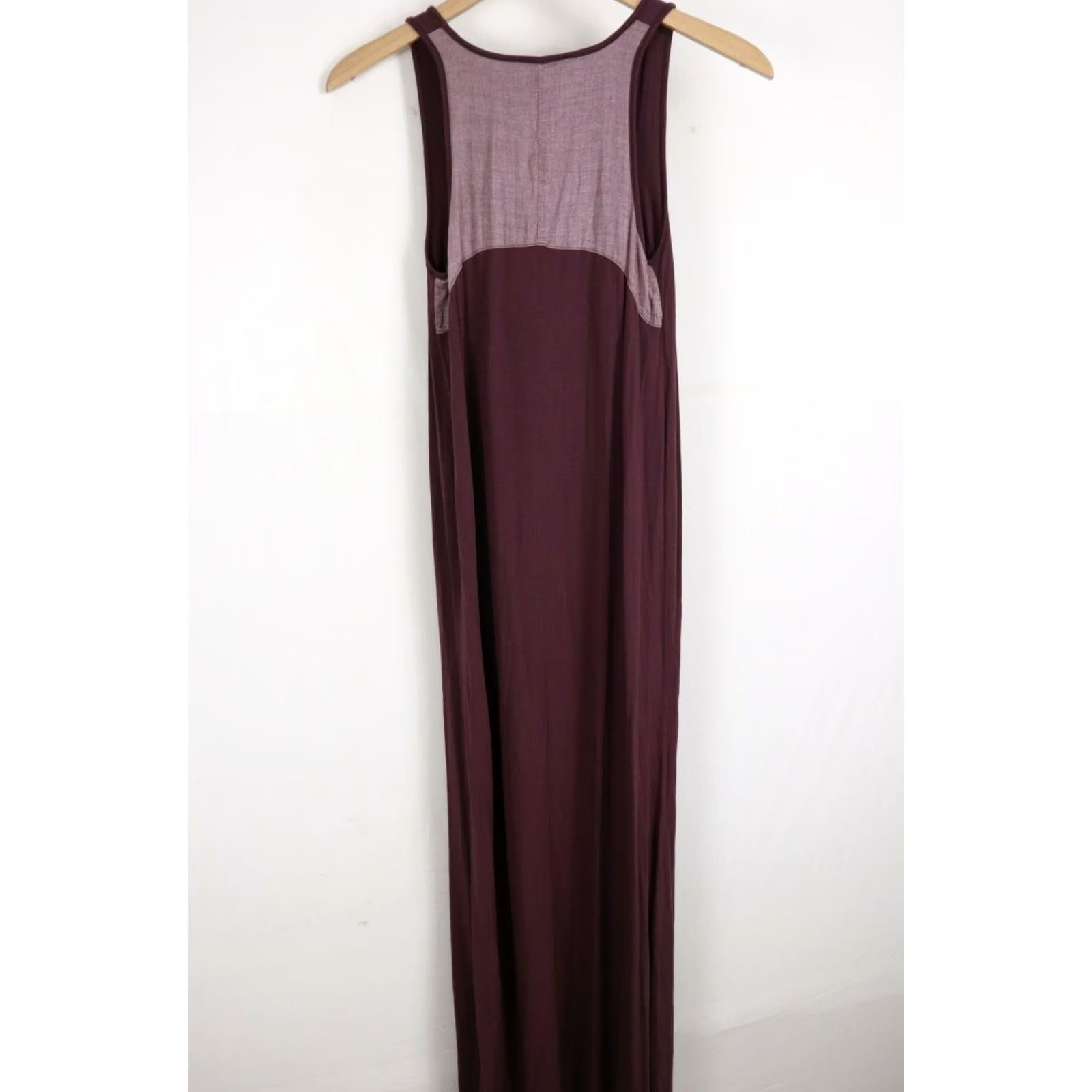 Vince Vince Womens Purple Racerback Maxi Dress Scoop Neck Sleeveless XS Size XS / US 0-2 / IT 36-38 - 4 Thumbnail