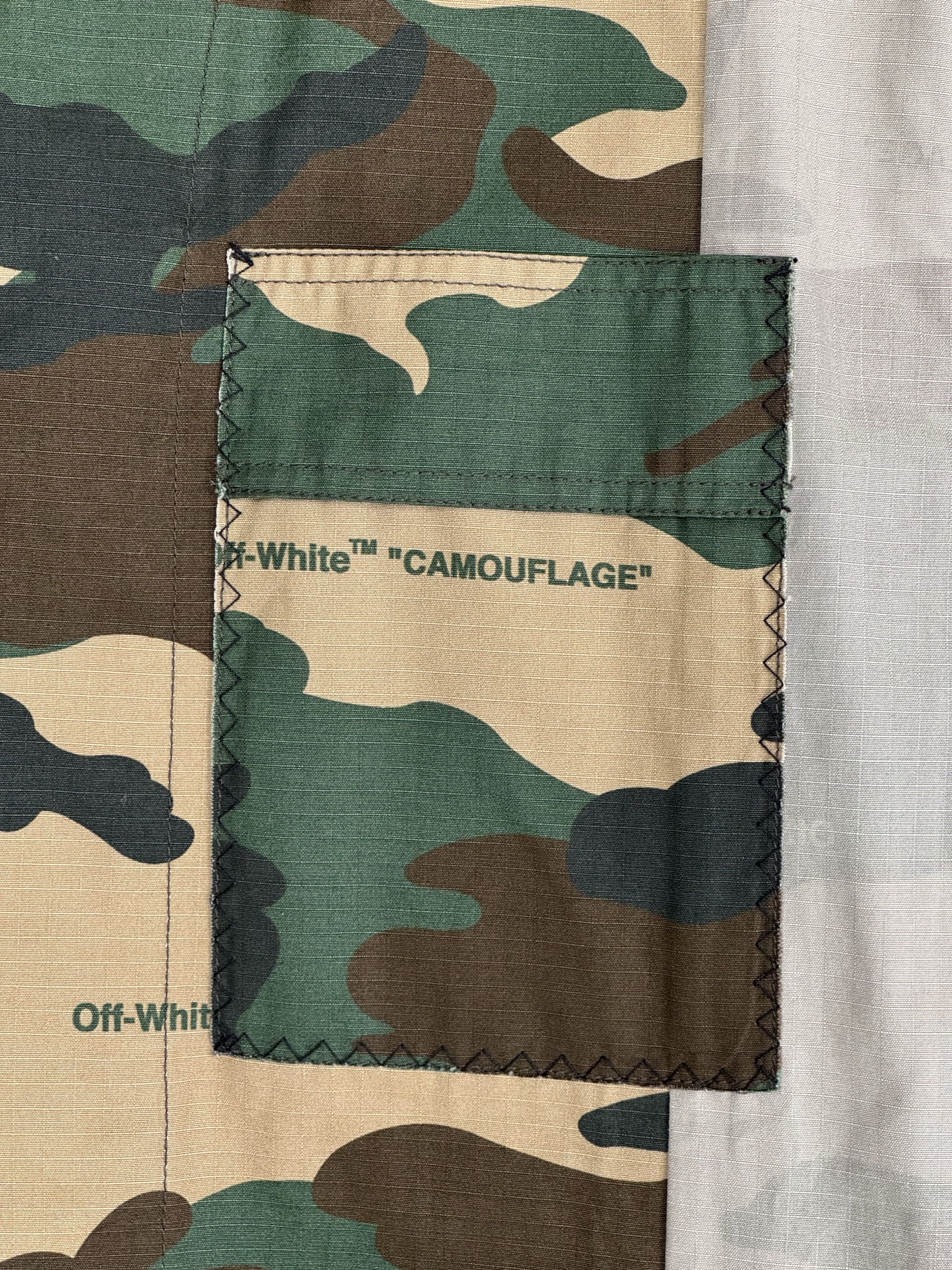 Off-White New with Tag* OFF-WHITE™ RECONSTR CAMO FIELD JACKET Size US M / EU 48-50 / 2 - 6 Thumbnail