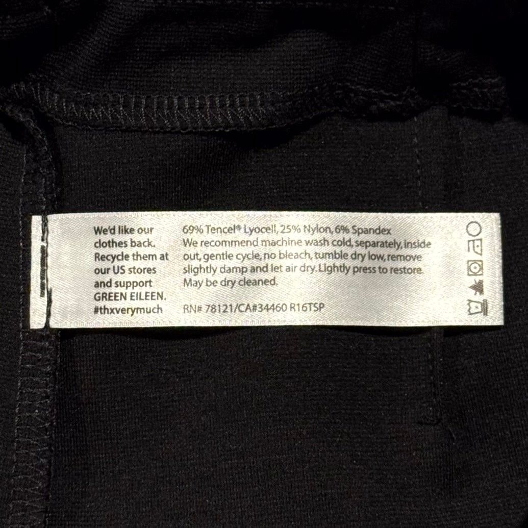 Eileen Fisher NWT Eileen Fisher Pencil Skirt Black XS Tencel Ponte Midi Size 26" / US 2 / IT 38 - 5 Thumbnail