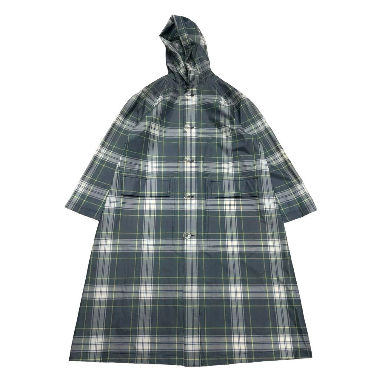 Burberry Burberry Check Polyurethane Raincoat Size S Size US S / EU 44-46 / 1 - 1 Thumbnail
