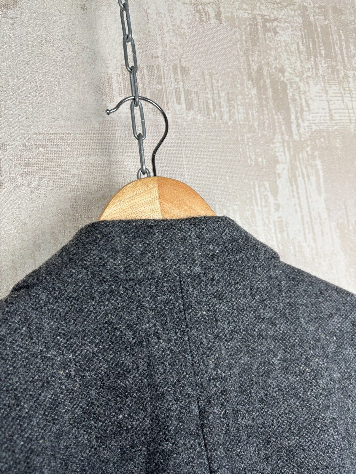 Other 7d Collection Twentyfour Wool Melange Grey Blazer Jacket Size 40R - 22 Thumbnail