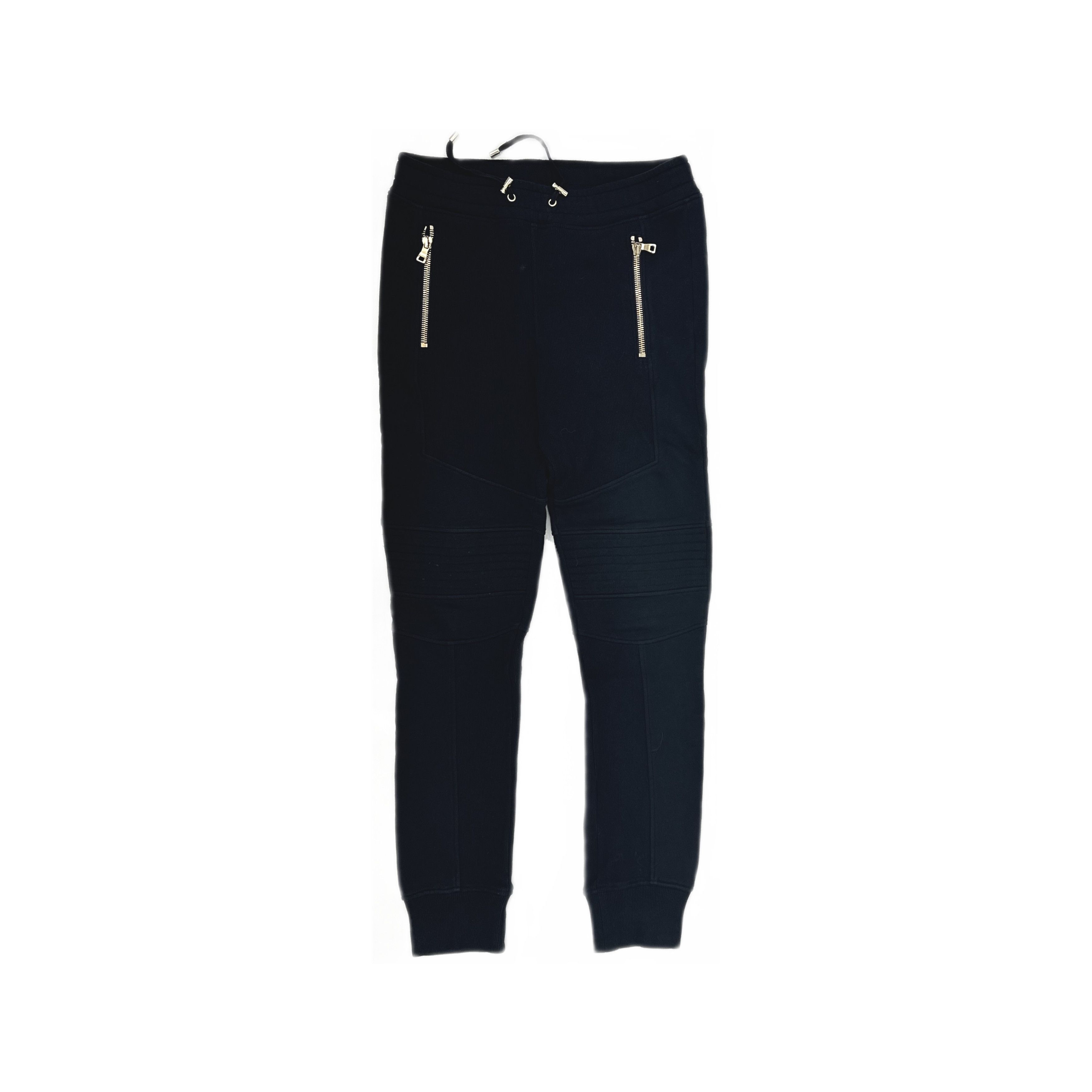 Balmain Balmain Ribbed Zip Pocket Sweatpants Size L Size US 34 / EU 50 - 1 Thumbnail