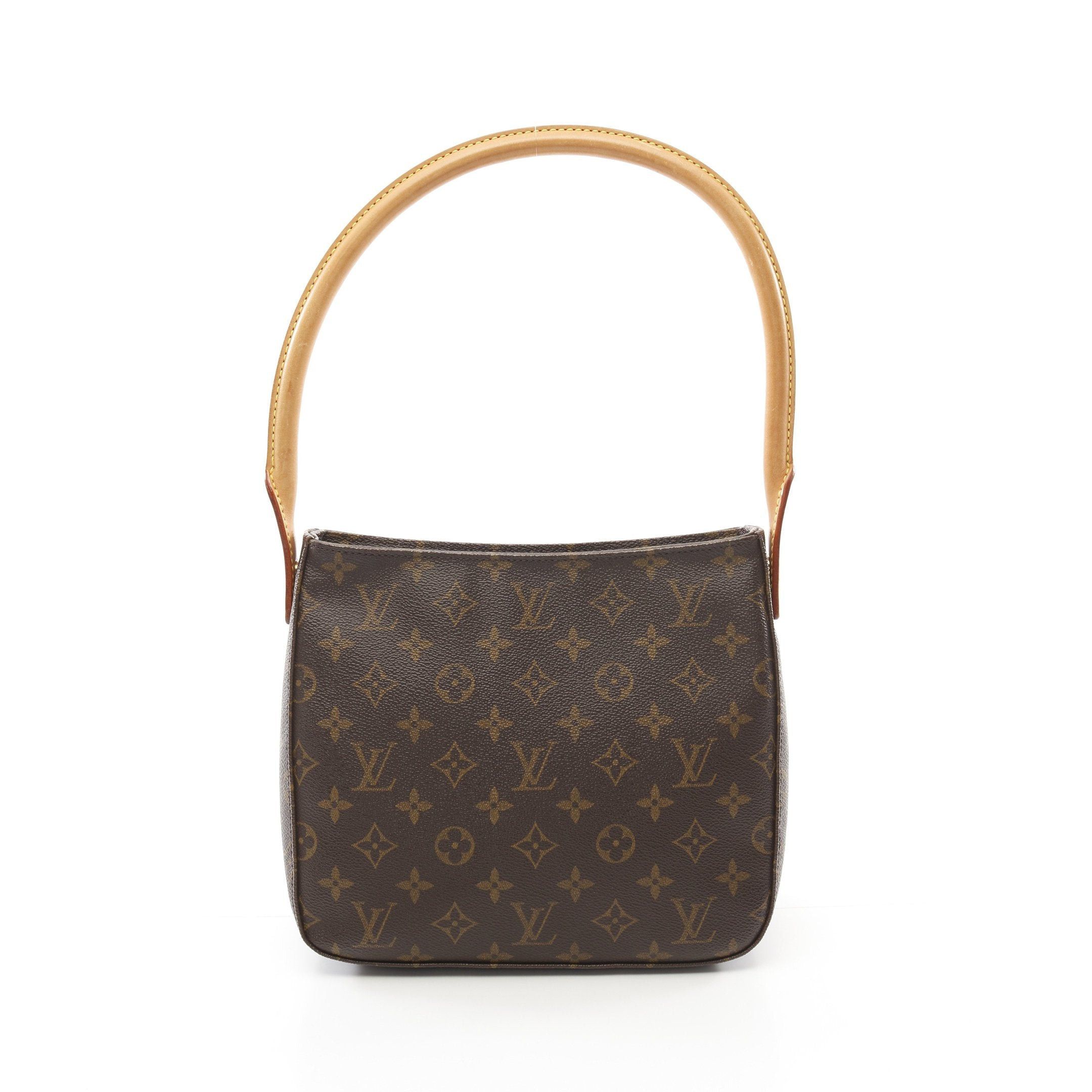 Louis Vuitton Louis Vuitton Looping Mm Monogram Shoulder Bag Leather Brown Size ONE SIZE - 1 Thumbnail
