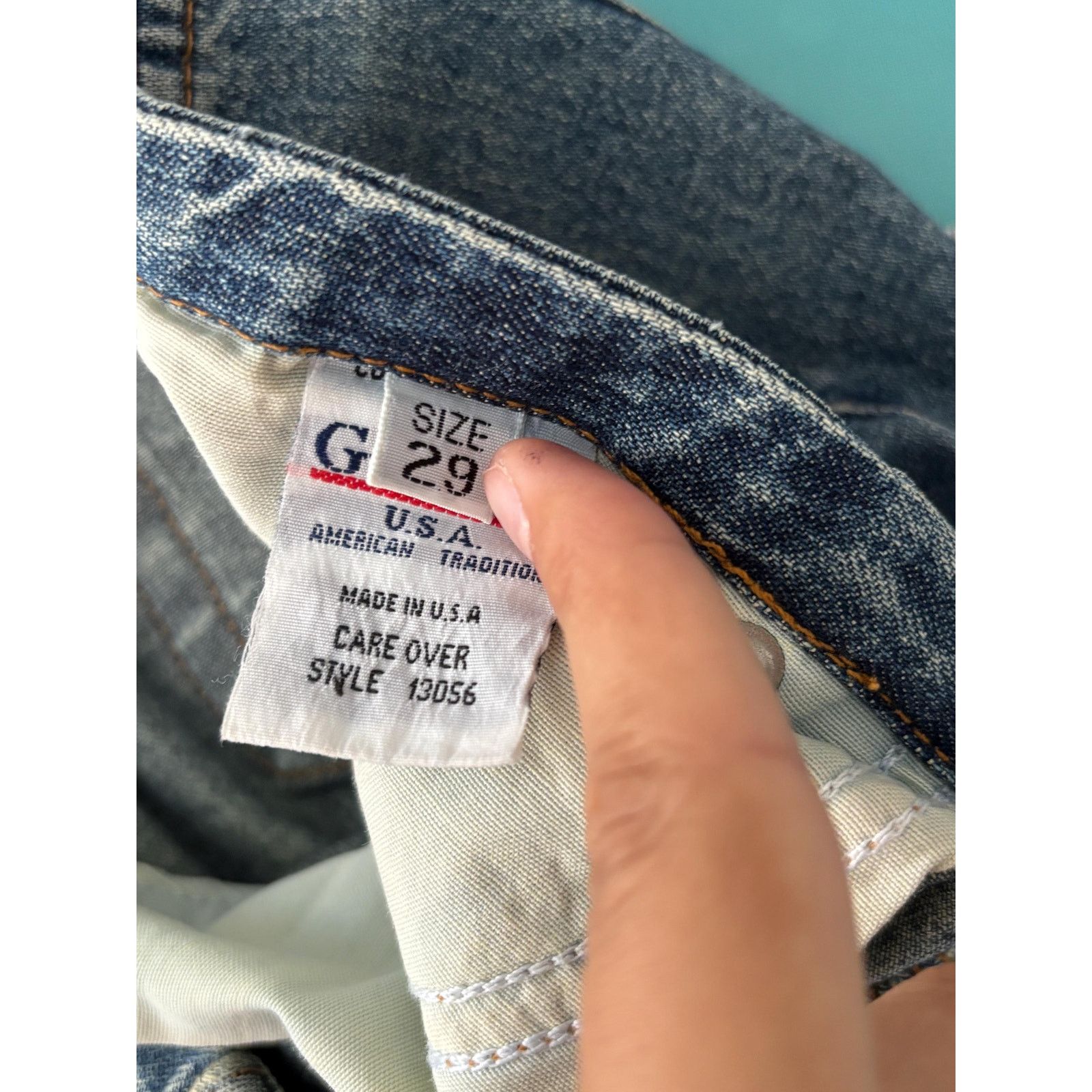 Guess × Vintage Vintage Guess USA Jeans 29 Y2K High Rise Bootcut 90s Archive Size US 29 - 10 Thumbnail