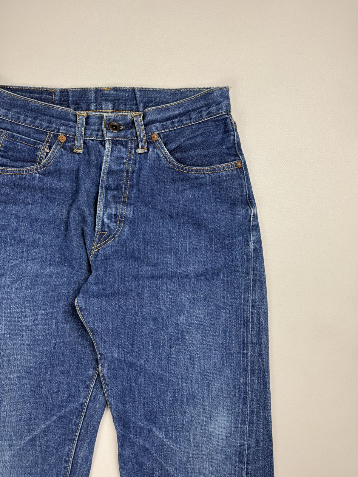 Japanese Brand × Oldblue Co. Old Blue Jeans Co Men’s Selvedge Denim Jeans Japan Size US 28 / EU 44 - 8 Thumbnail