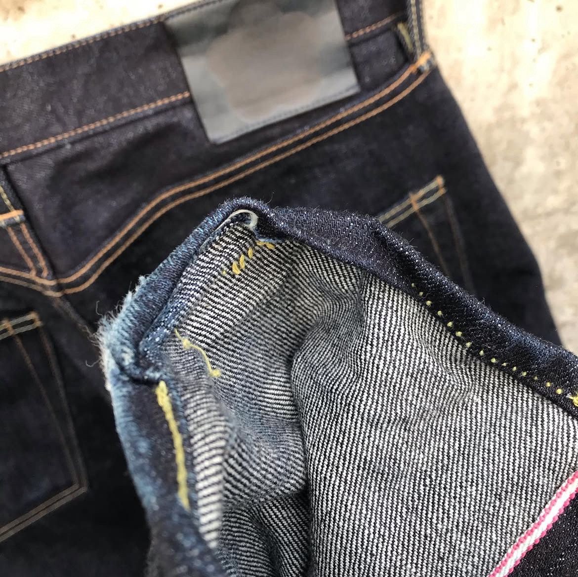 Momotaro Jeans MOMOTARO JEANS ' TOKUNO BLUE ' Wide Straight Fit 14.70z Size US 34 / EU 50 - 6 Thumbnail