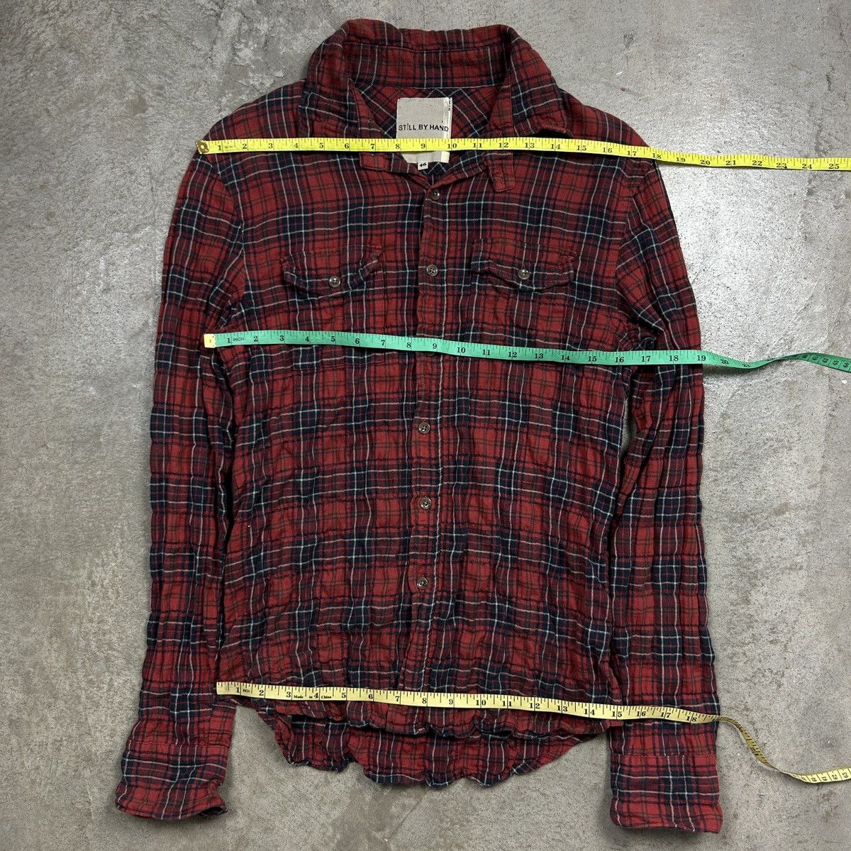 STILL BY HAND Still by Hand - Red Flannel Size US M / EU 48-50 / 2 - 16 Thumbnail