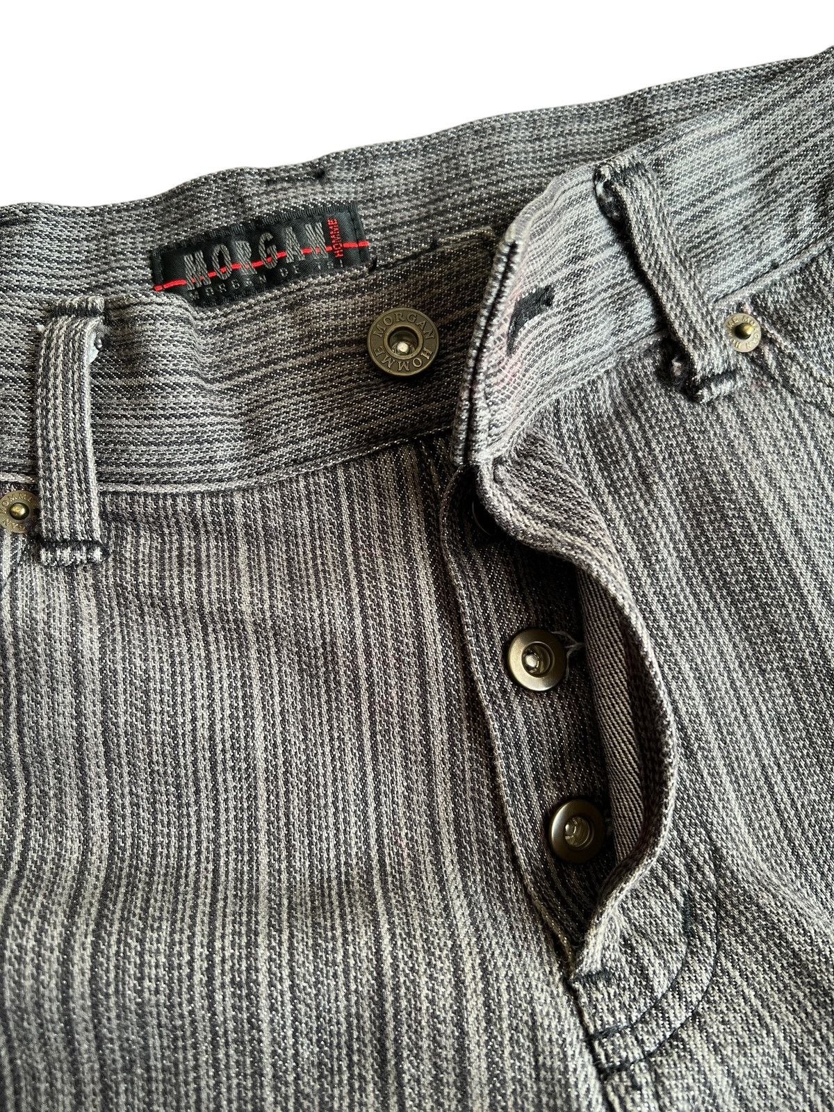 Morgan Homme Vintage Morgan Homme Lined Flare Denim Size US 30 / EU 46 - 8 Thumbnail