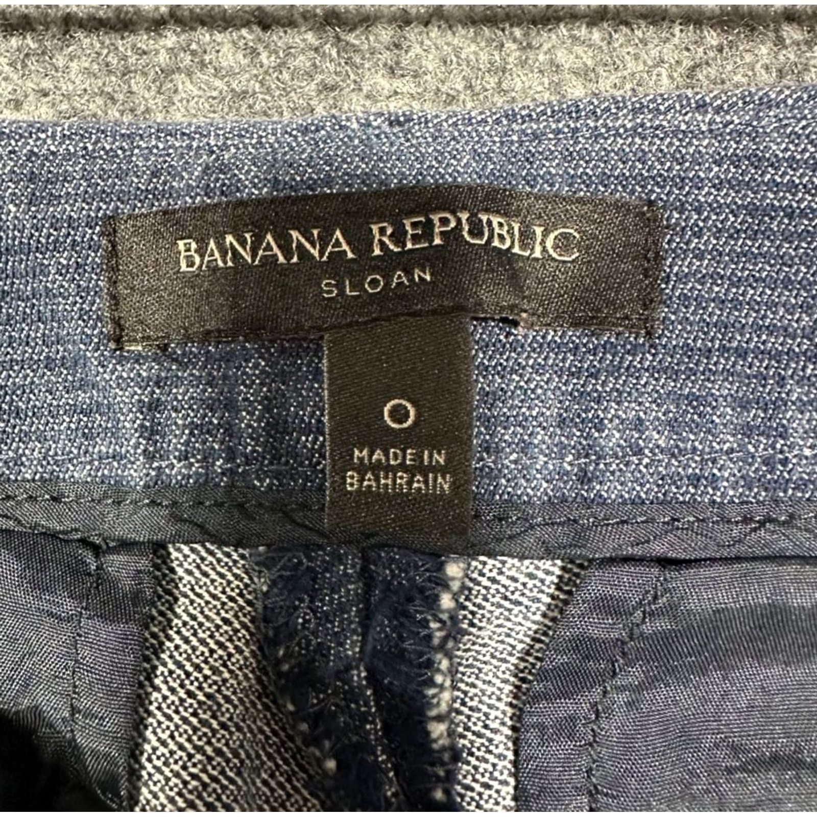 Banana Republic Banana Republic Sloan Pants Womens 0 Bootcut Denim Cotton Stretch Blue 26Inseam 23.5in Regular Rise 8.5in Solid Size 25" / US 0 / IT 36 - 5 Thumbnail