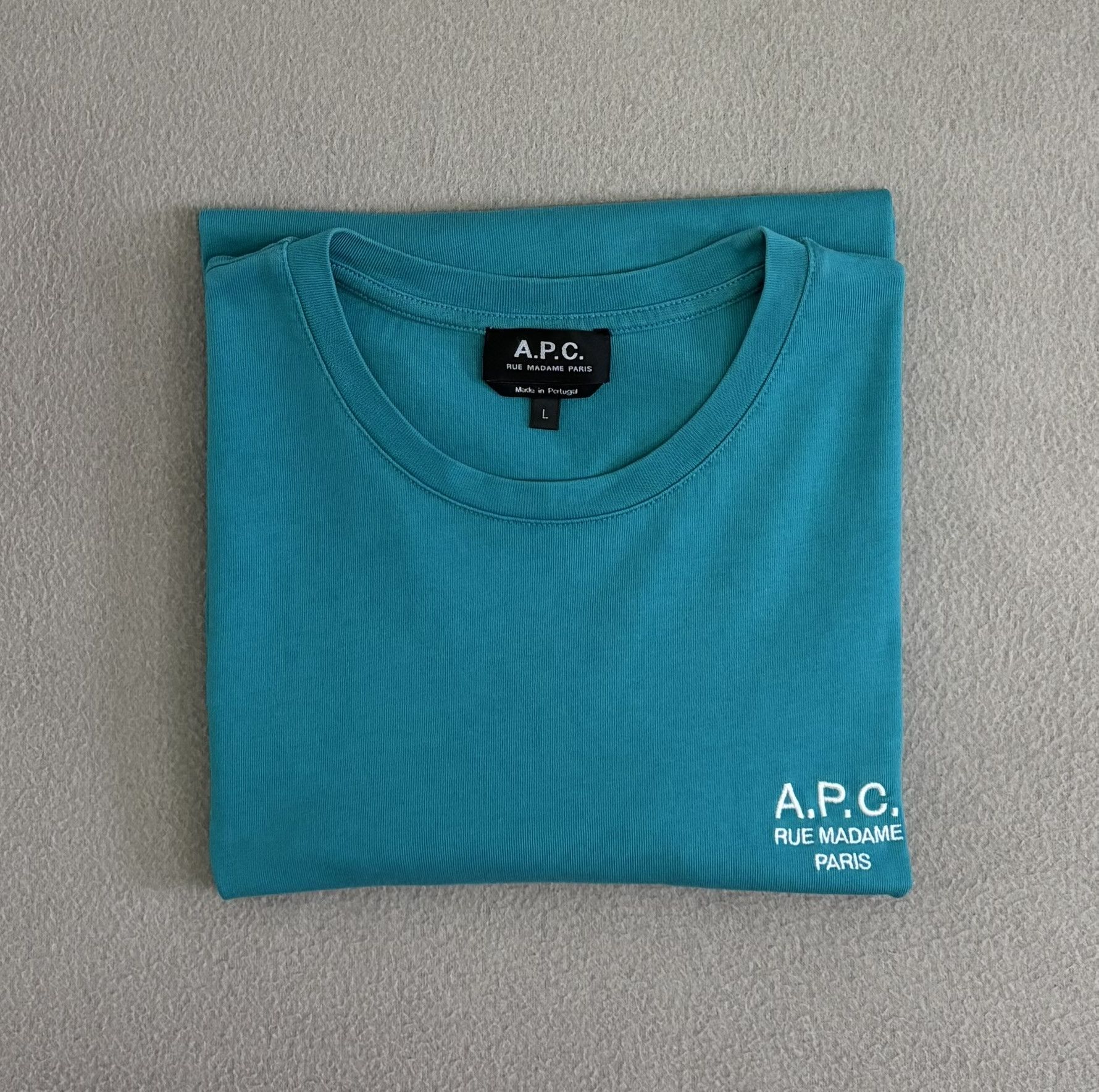 A.P.C. A.P.C Rue Madame Paris T-shirt Large Size US L / EU 52-54 / 3 - 15 Thumbnail