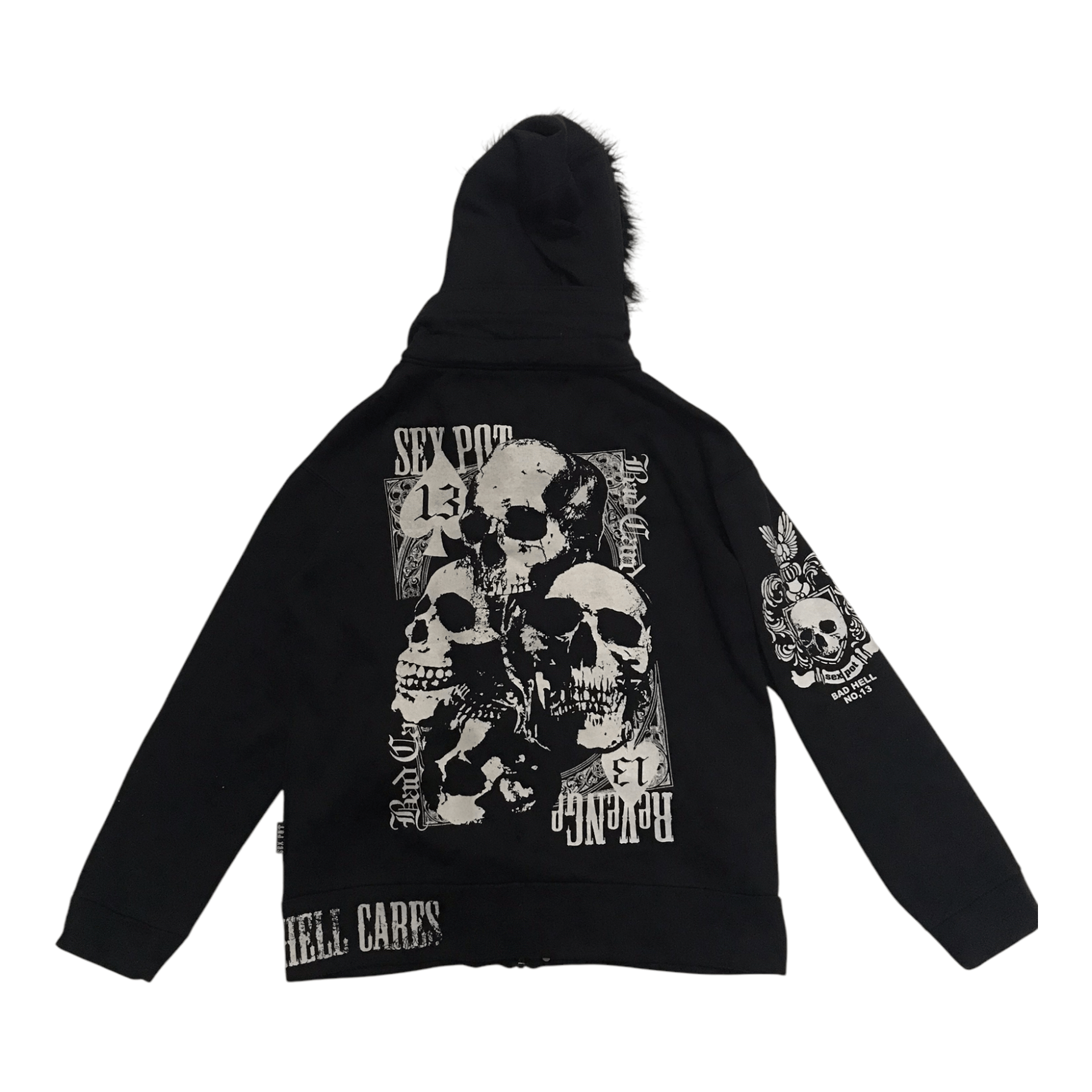 Hysteric Glamour × If Six Was Nine × Japanese Brand Sex pot Revenge Fur Hoodie Jacket Size US M / EU 48-50 / 2 - 7 Thumbnail