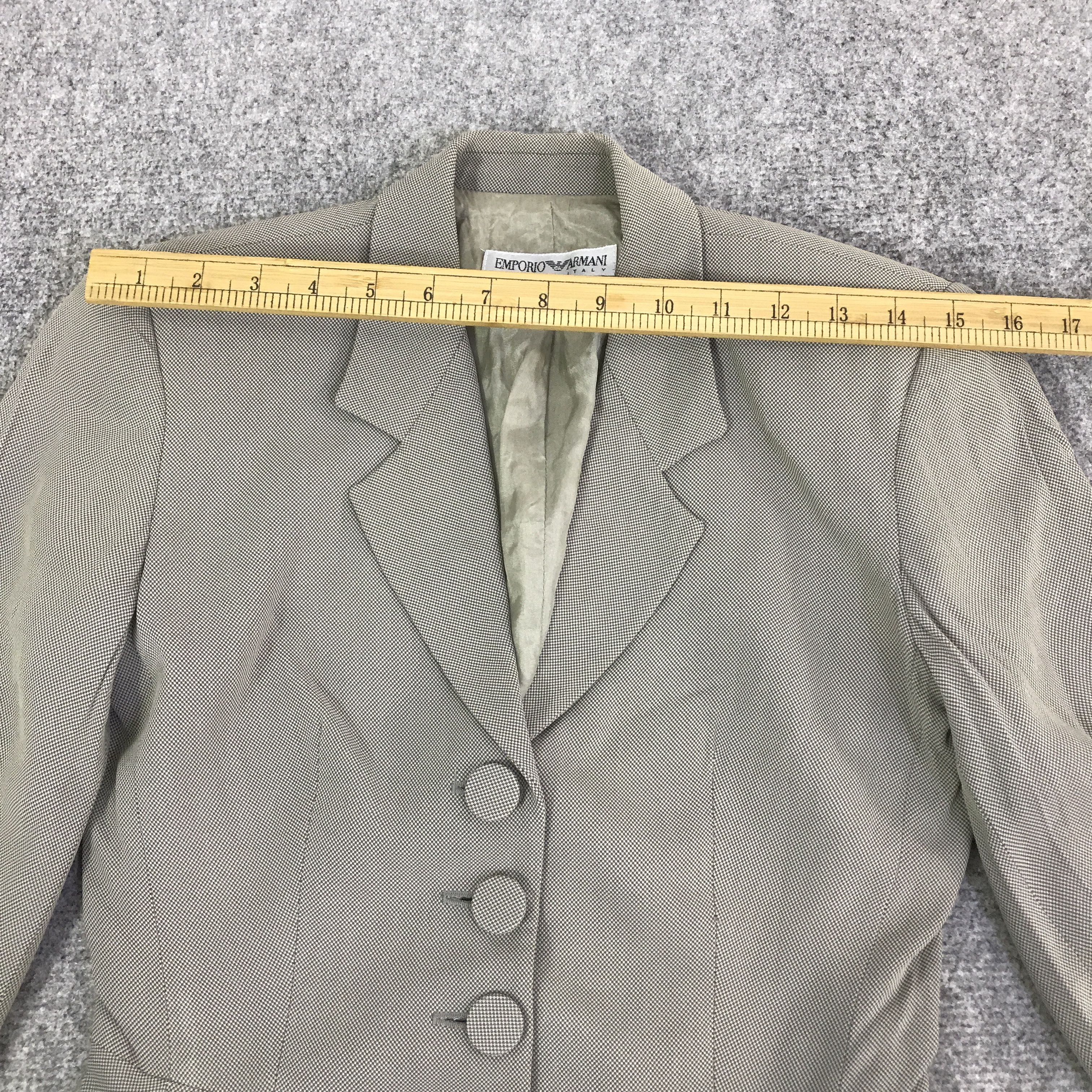 Emporio Armani EMPORIO ARMANI WOMAN BLAZER COST JACKET K110B19 Size US S / EU 44-46 / 1 - 7 Thumbnail