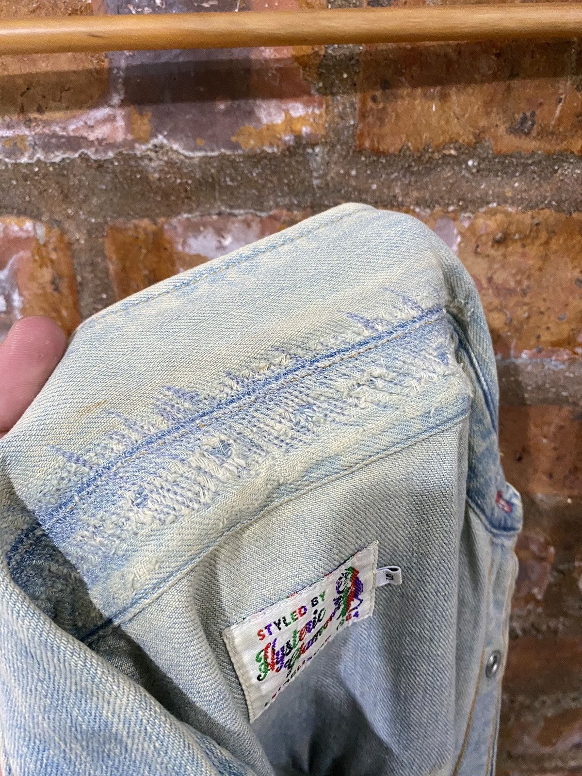 Hysteric Glamour 1990s Embroidered denim shirt Size US S / EU 44-46 / 1 - 13 Thumbnail