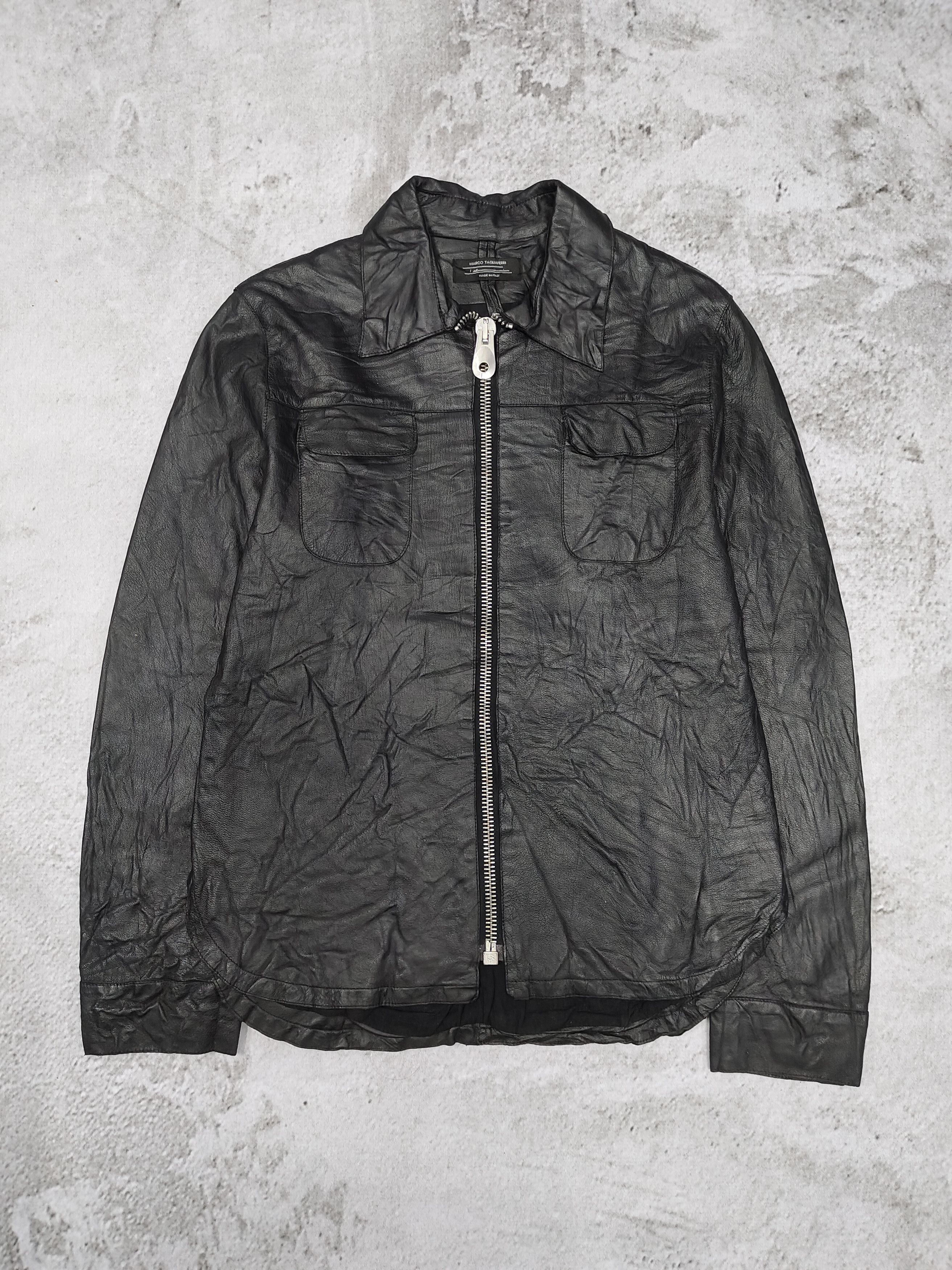 Seditionaries 00s Marco Tagliaferri 🇮🇹 Soft Wrinkled Goatskin Leather Size US M / EU 48-50 / 2 - 1 Thumbnail