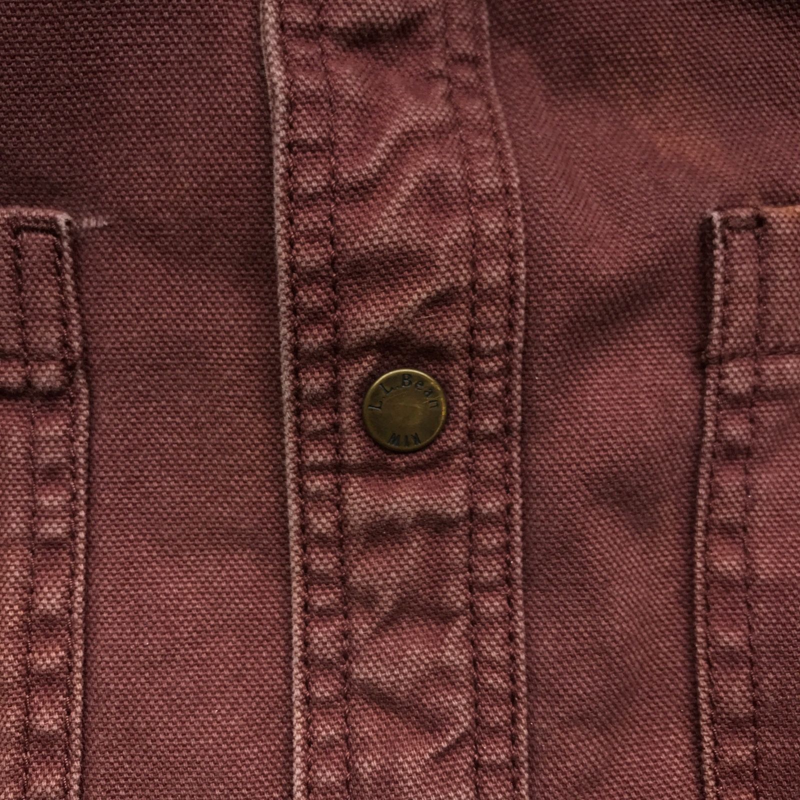 L.L. Bean VTG L.L.Bean Katahdin Iron Works Canvas Shirt Large Tall Size US L / EU 52-54 / 3 - 8 Thumbnail