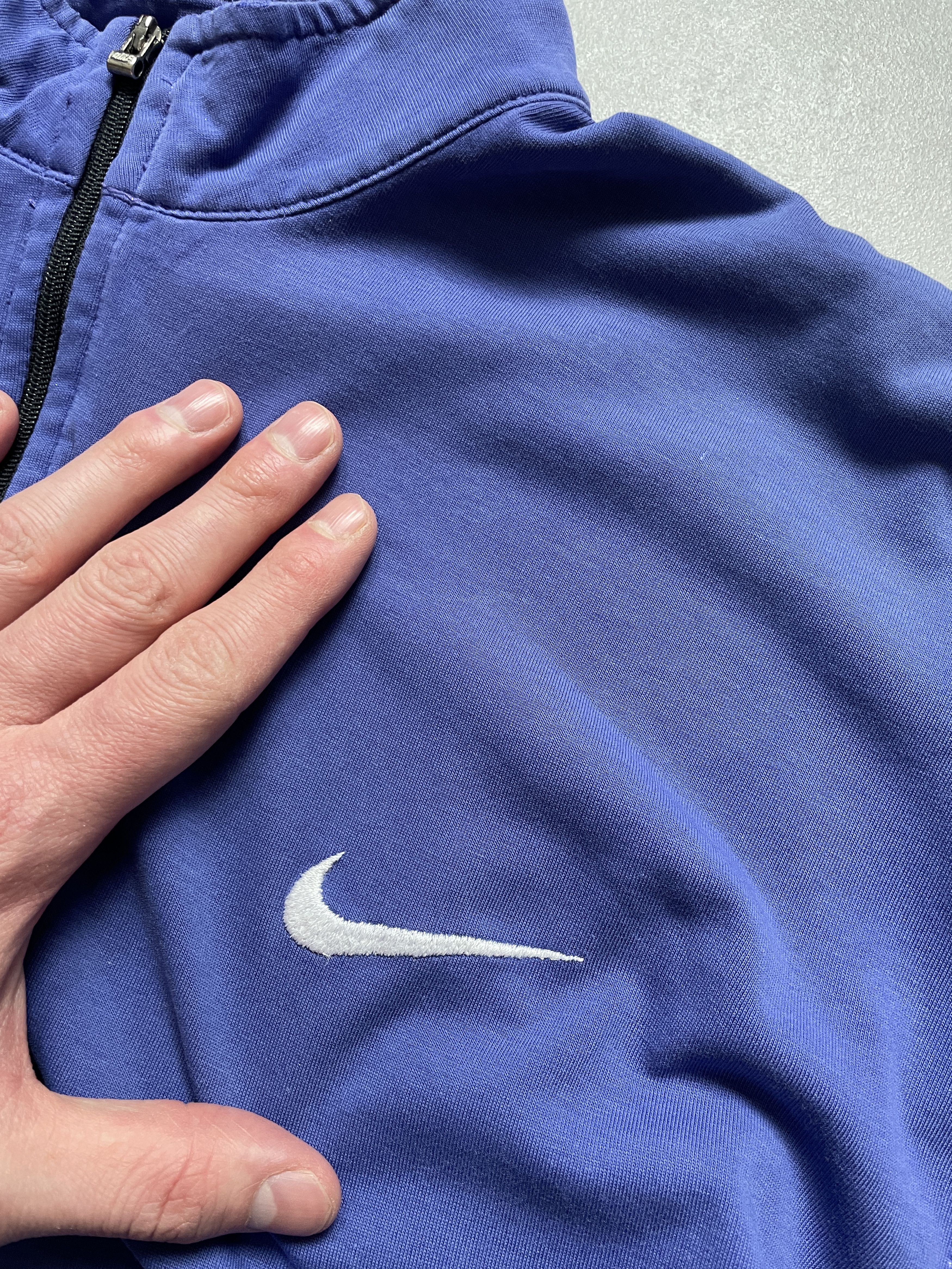 Nike Y2K NIKE NAVY BLUE ANDRE AGASSI TENNIS POLO SHIRT POCKETS Size US L / EU 52-54 / 3 - 3 Thumbnail