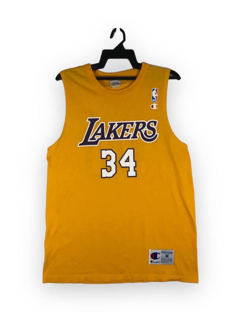 Champion × NBA × Vintage vintage shaquille oneal jersey la lakers 34 Size US M / EU 48-50 / 2 - 1 Thumbnail