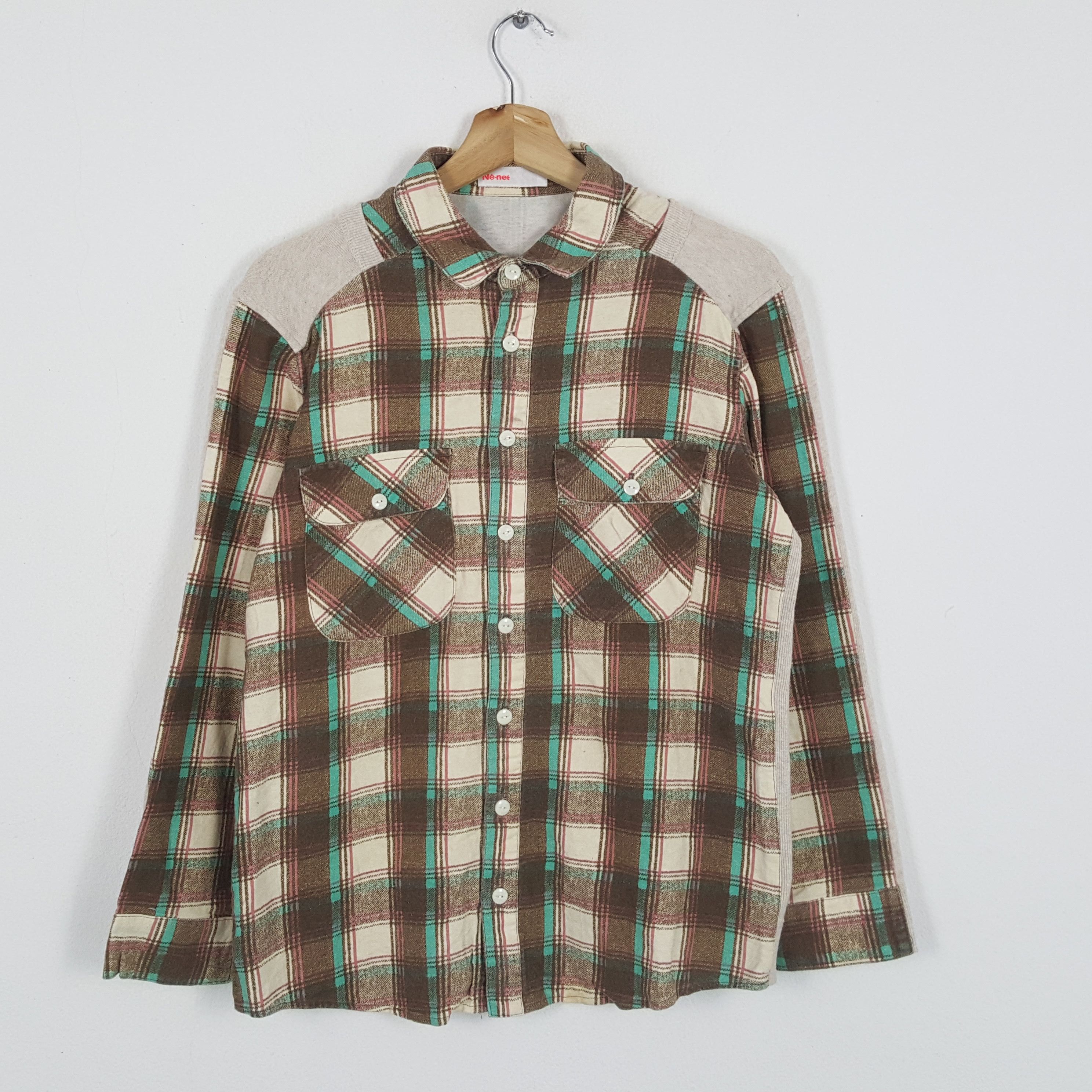 Issey Miyake × Ne-Net × Vintage Vintage ASSEMBLAGE NENET by Issey Miyake Japan Brand Shirts Size US M / EU 48-50 / 2 - 3 Thumbnail