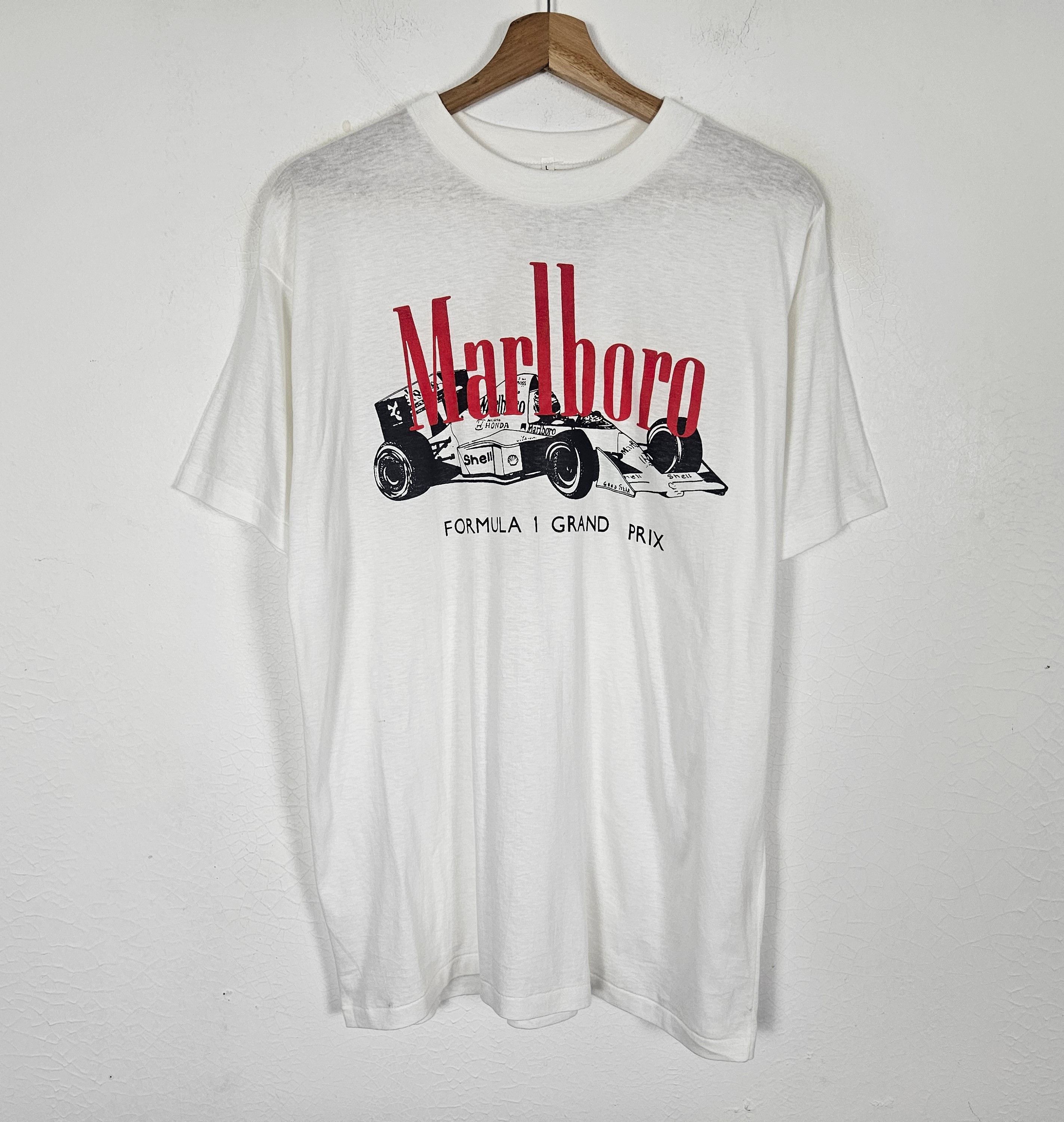 Formula 1 Vintage F1 Marlboro Grand Prix tee shirt Size US L / EU 52-54 / 3 - 2 Thumbnail