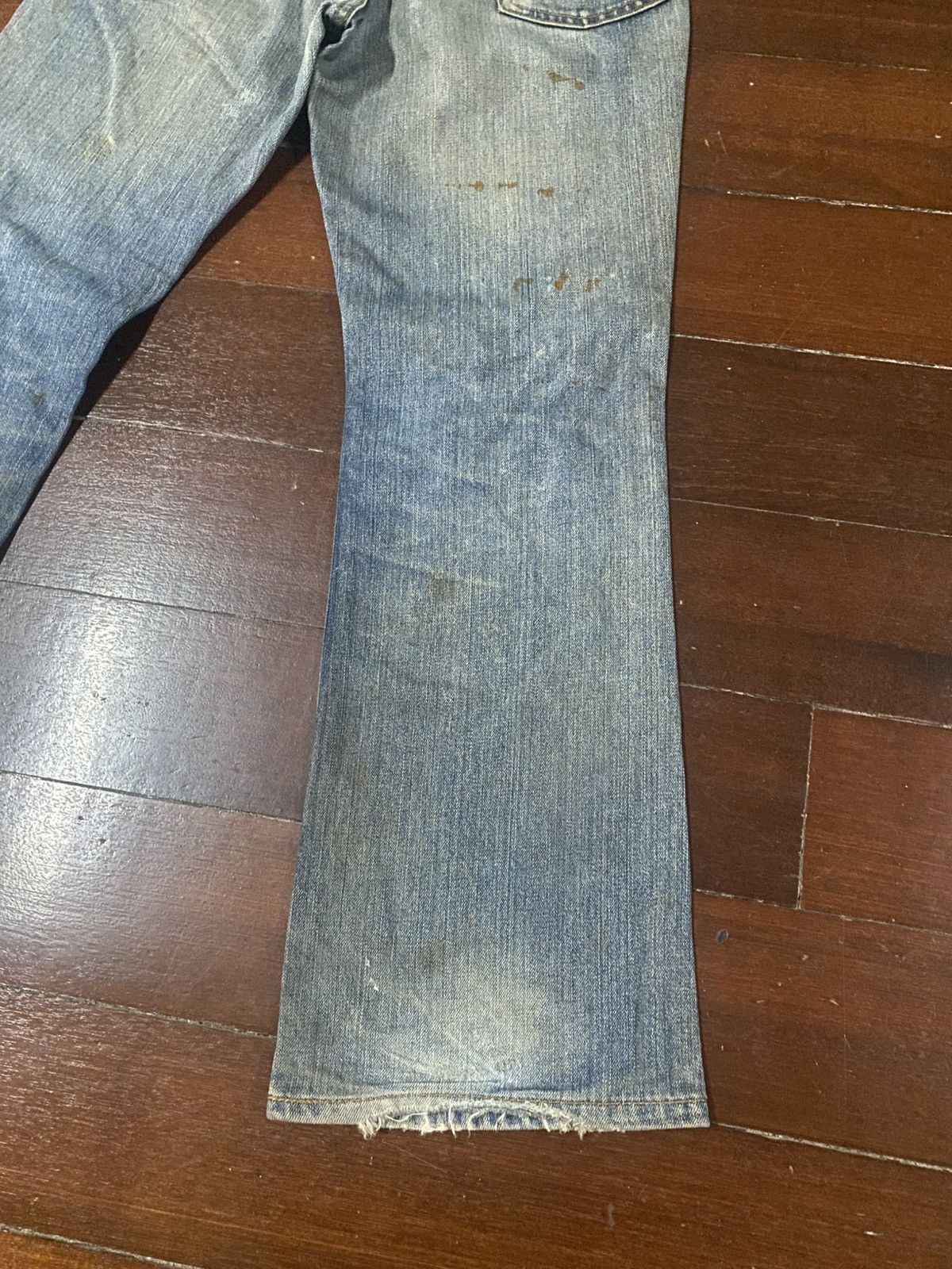 Levi's Faded Vintage Levi’s 517 Flares distressed bootcut wide leg Size US 32 / EU 48 - 13 Thumbnail