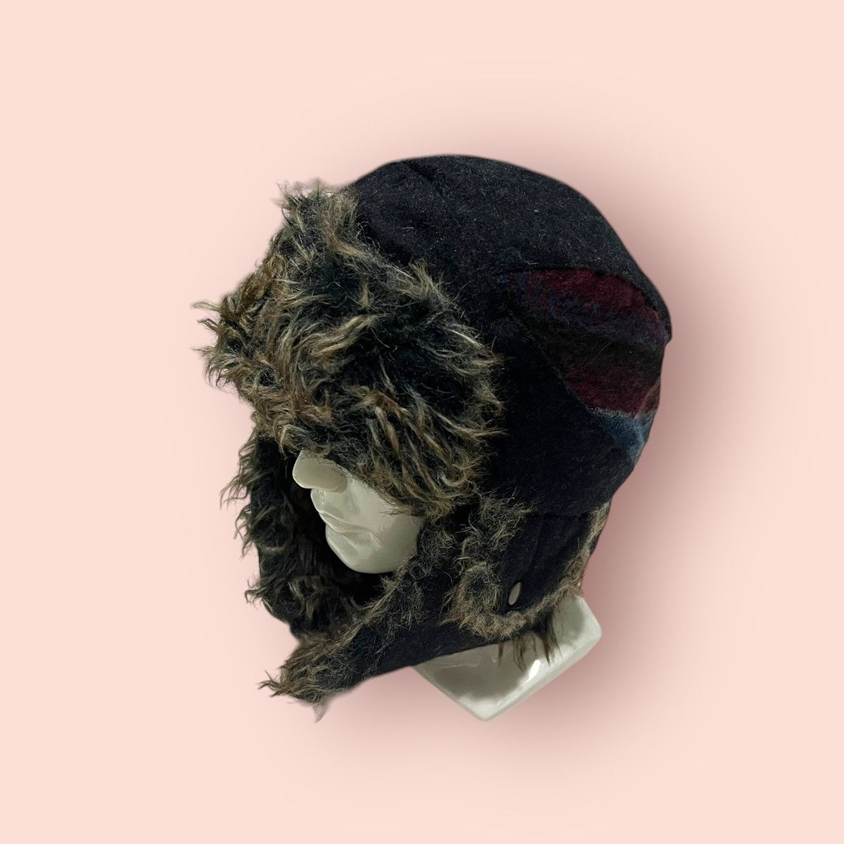 If Six Was Nine × Japanese Brand VINTAGE FAUX FUR TRAPPER HAT ALT BEANIE Size ONE SIZE - 17 Thumbnail