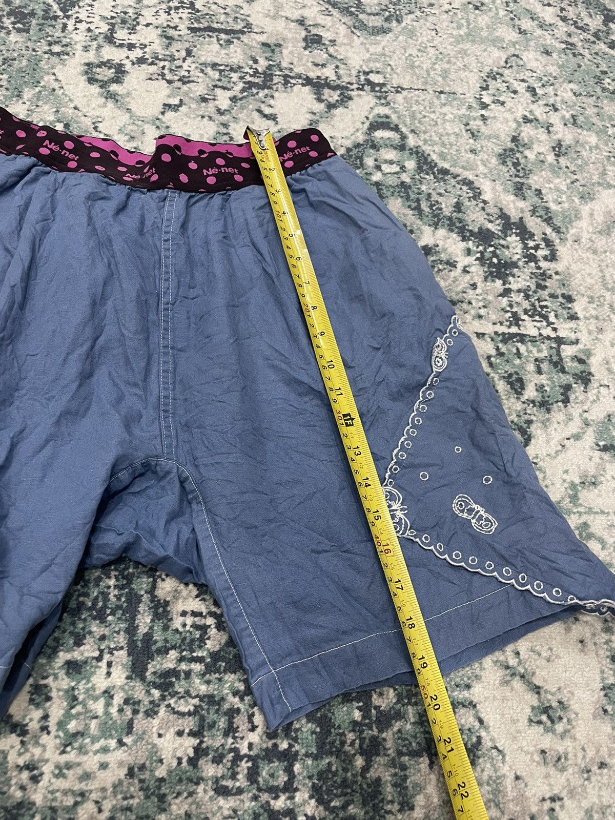Issey Miyake AW2012 Ne-net Embroidery Patches Butterfly Short Pant Size US 30 / EU 46 - 10 Thumbnail