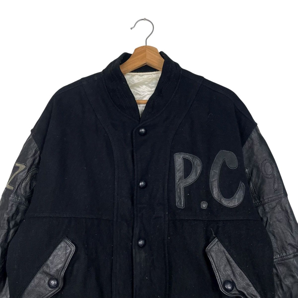 Japanese Brand Japanese Brand Passo Club Varsity Leather Jacket Size US M / EU 48-50 / 2 - 2 Thumbnail