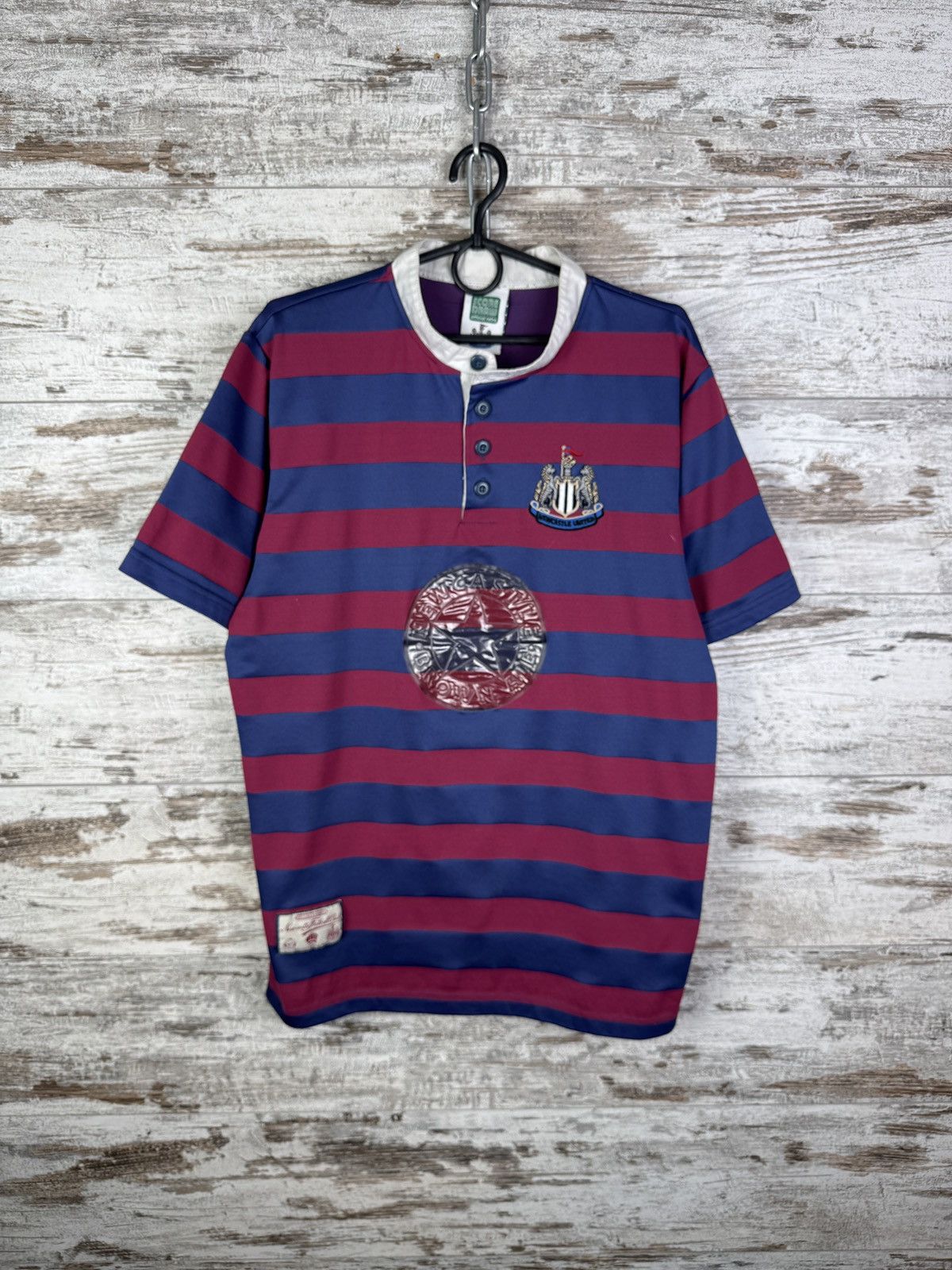 Vintage Mens Vintage Soccer Draw NewCastle United T-Shirt jersey tee Size US L / EU 52-54 / 3 - 1 Thumbnail