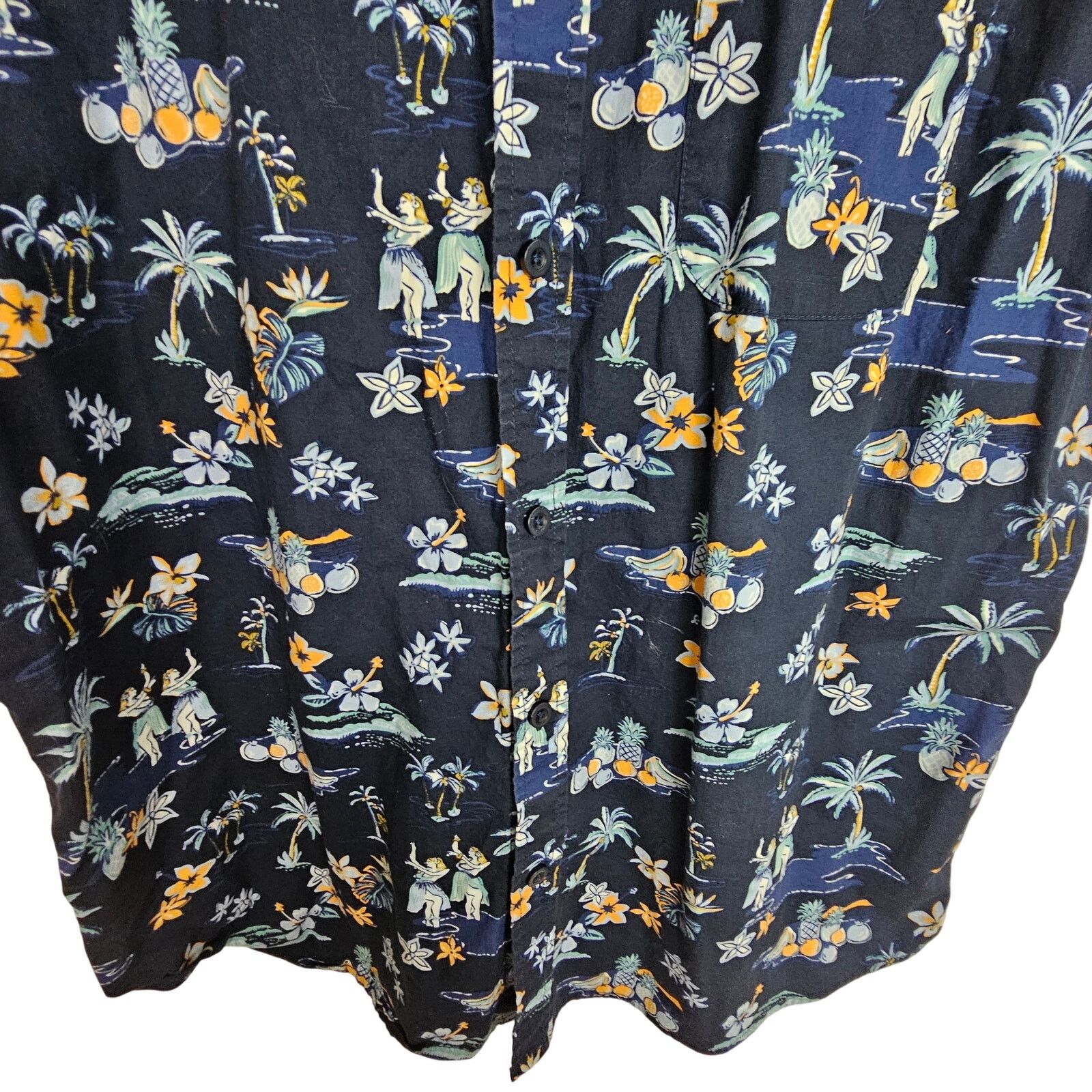 Spyder Spyder Mens Floral Print Hawaiian Shirt Size L Resortwear Size US L / EU 52-54 / 3 - 3 Thumbnail