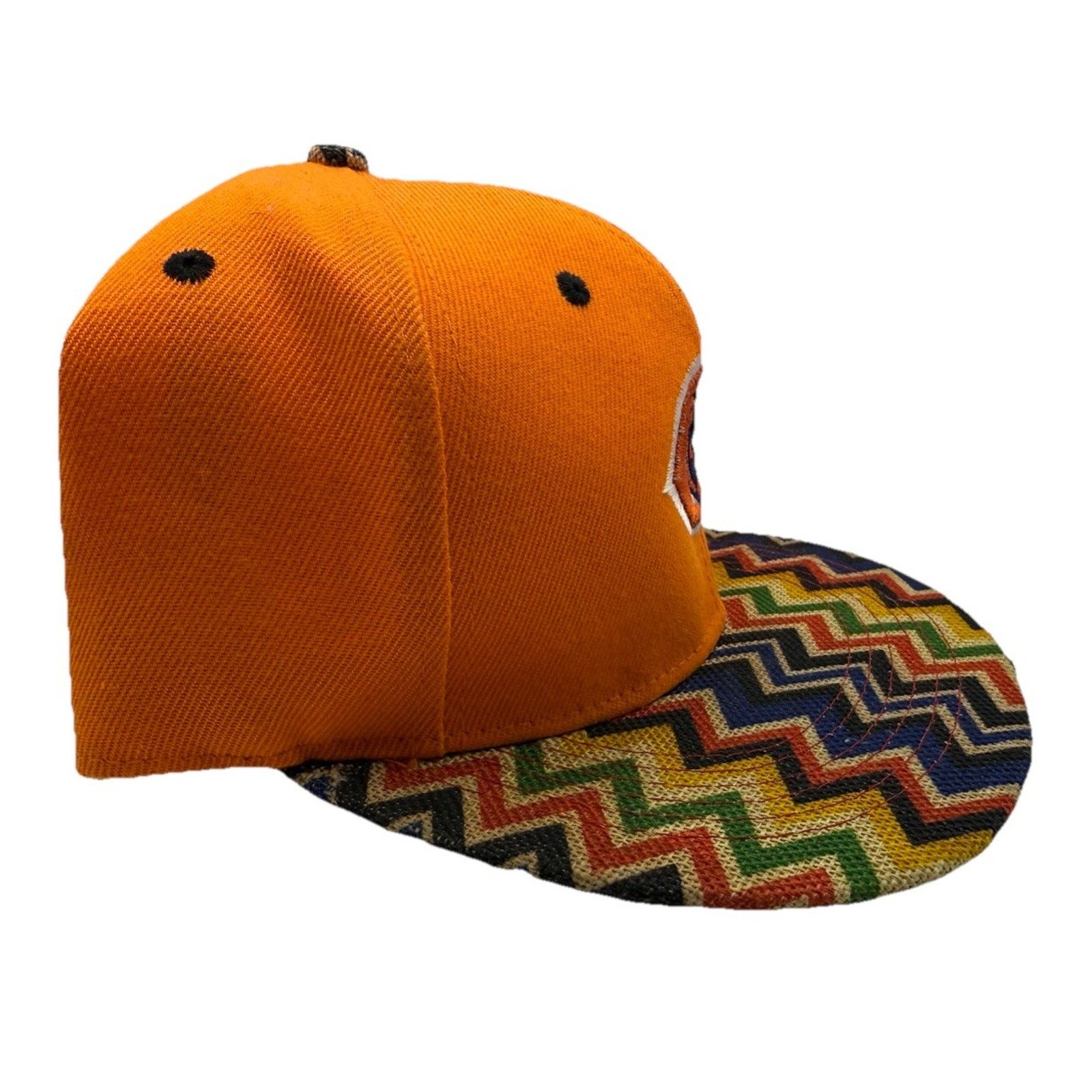 Other White Wolf Chicago Bears Adjustable Snapback Hat Orange Flat Size ONE SIZE - 3 Thumbnail