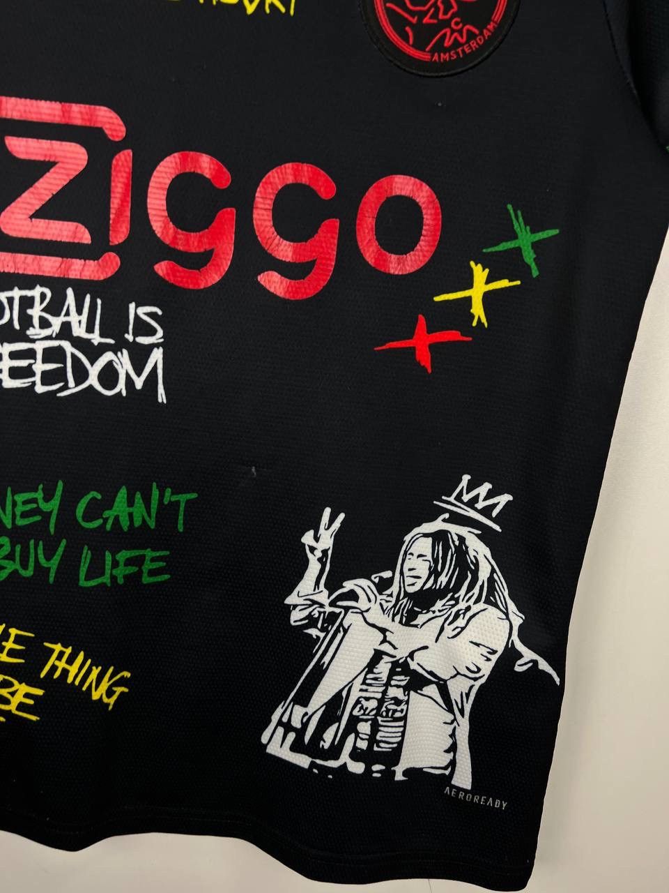 Vintage Ajax Adidas Bob Marley replica t-shirts size S Size US S / EU 44-46 / 1 - 6 Thumbnail